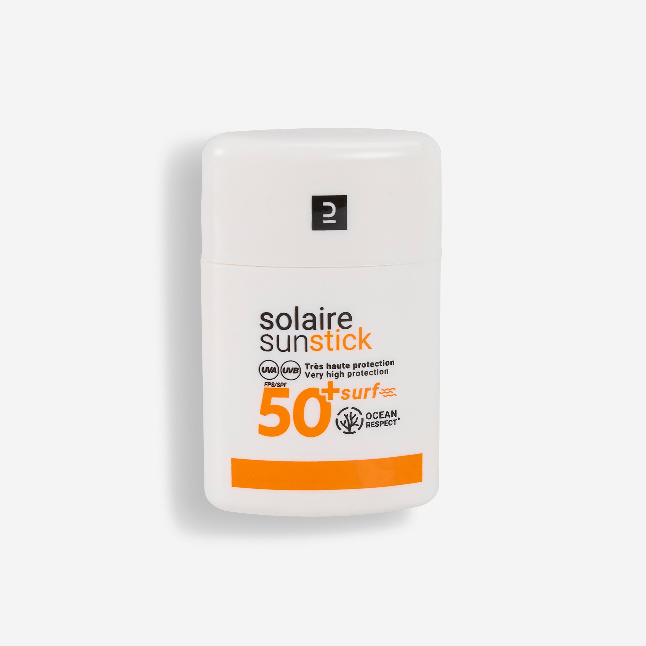 Natural  mineral sunscreen STICK for the face SPF50+ WHITE.
