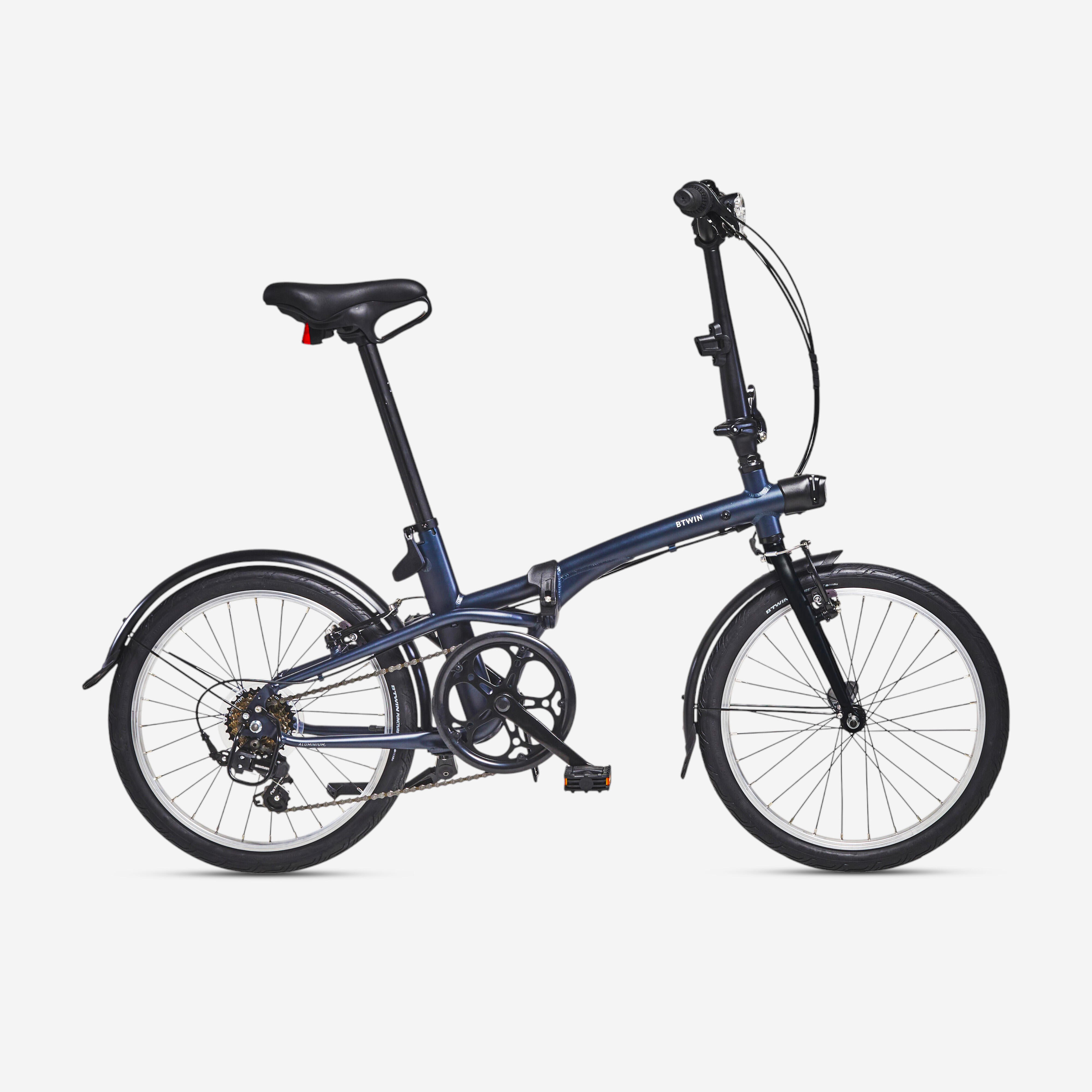 Folding Bike Fold 500 - Dark Blue