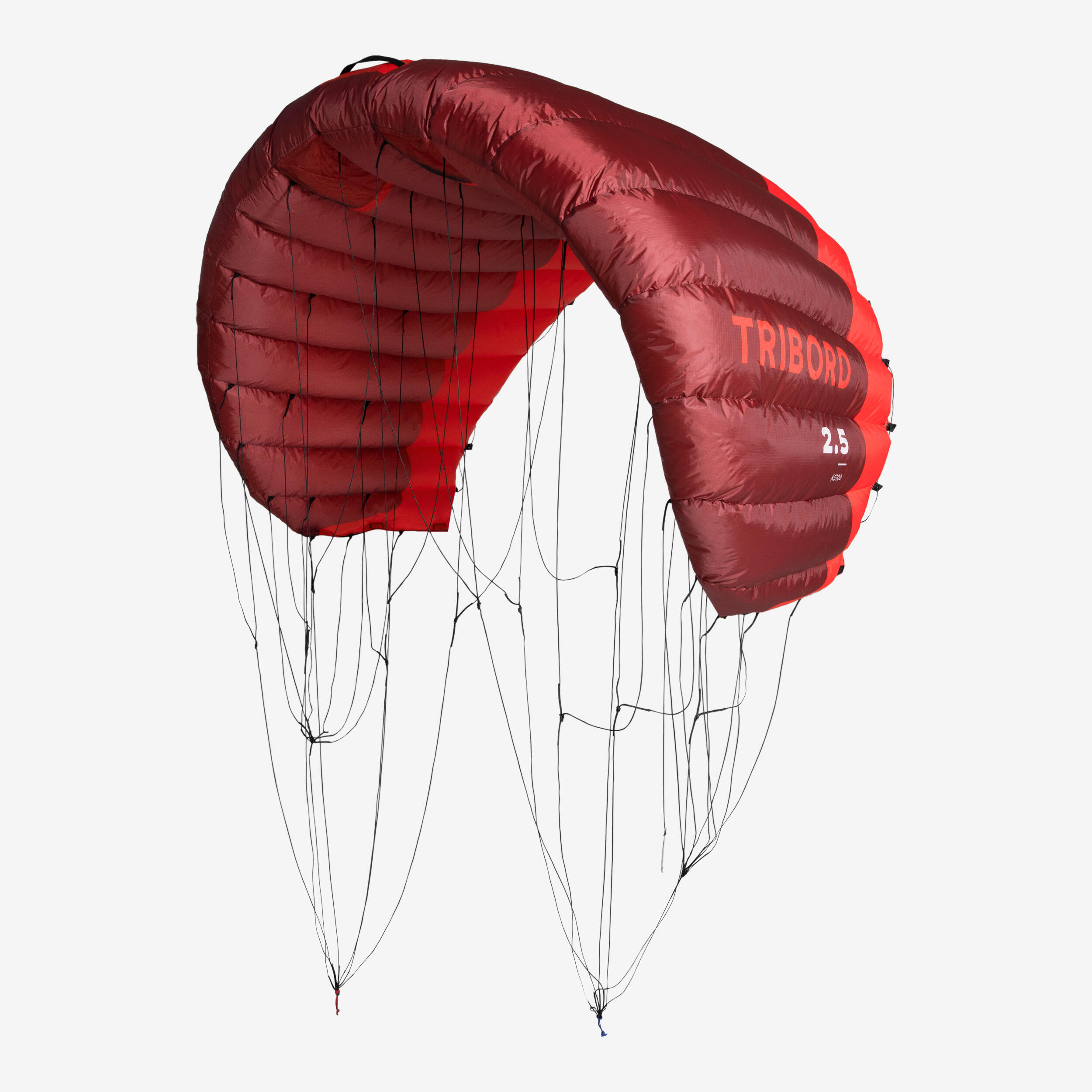 TRACTION KITE KS100 2.5 m2 red - with bar