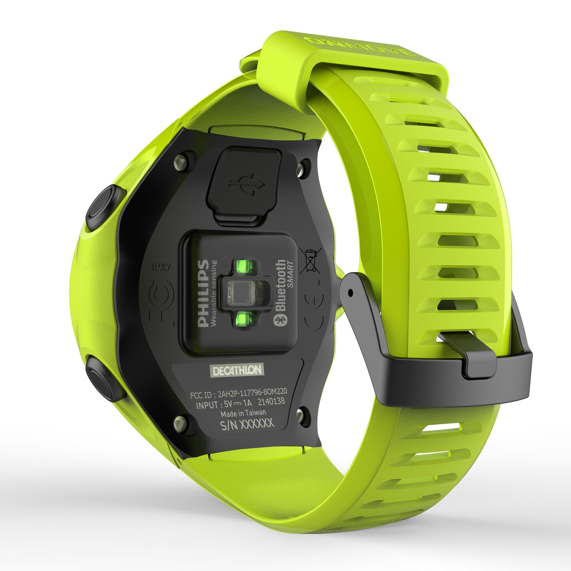 Wrist Strap GPS Running Watch ONmove 500 - Green