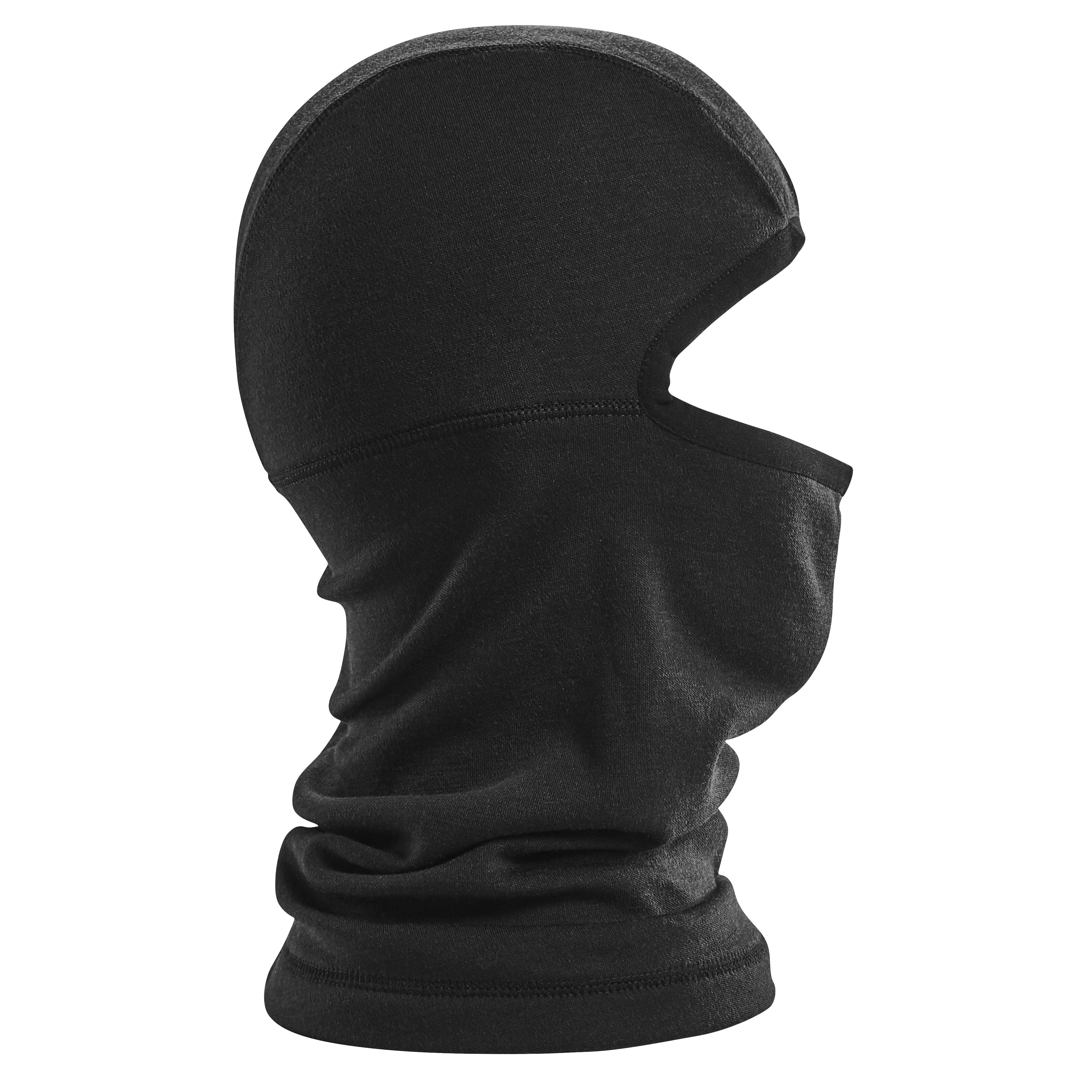 Adult Merino Cycling Balaclava - Black