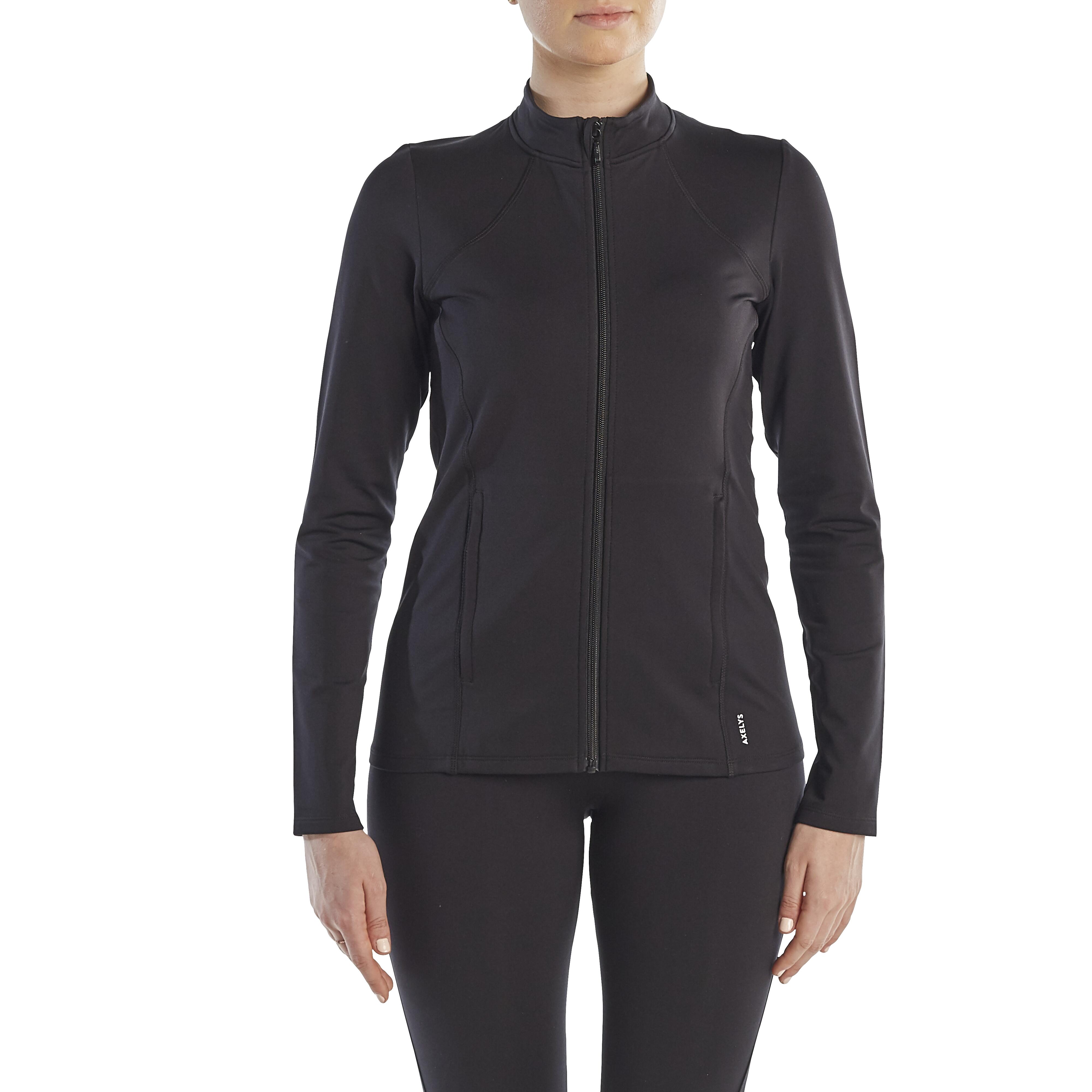 Adult Training Figure Skating Jacket - Black