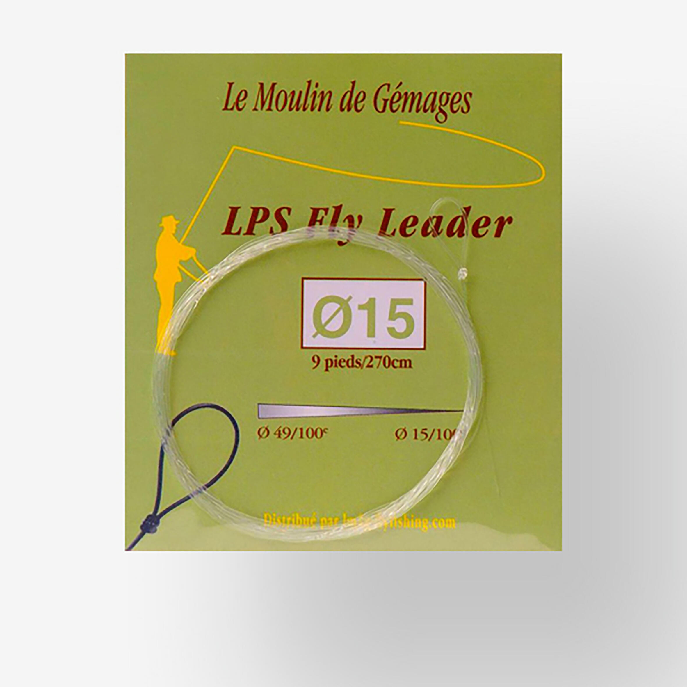 2.70 m leader 14/100 tip - transparent