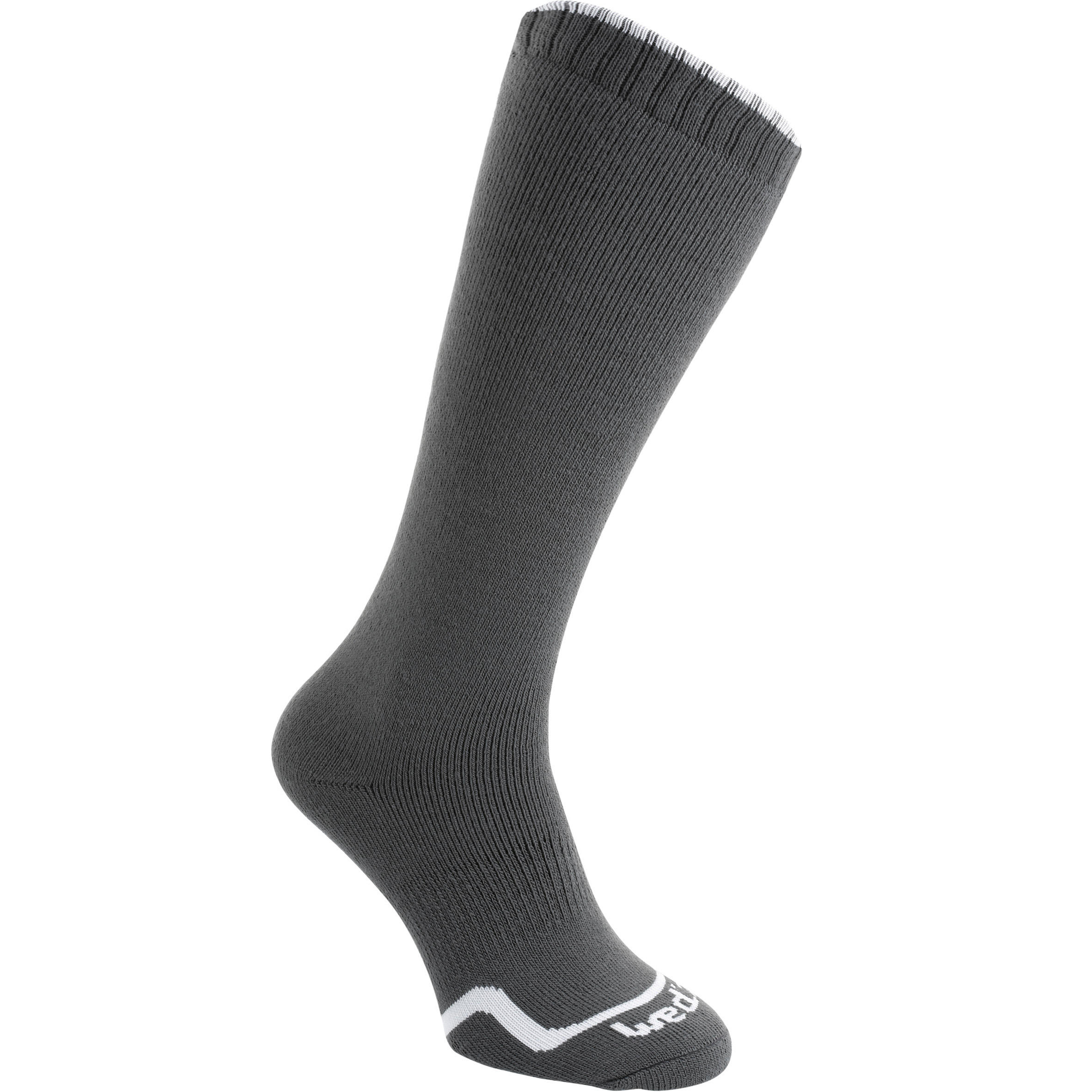 Adult Ski Socks - Grey