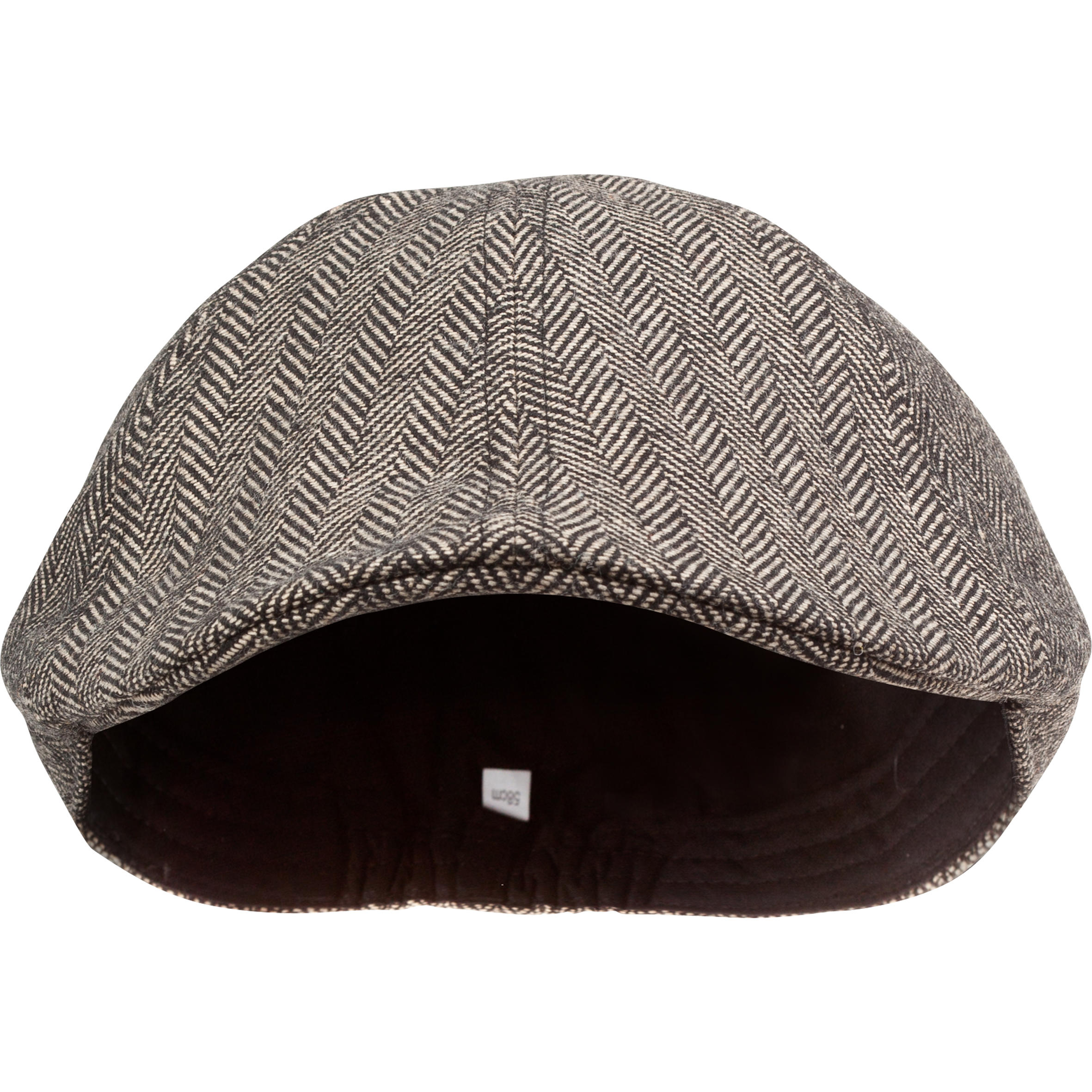 Tweed Flat Cap - Brown