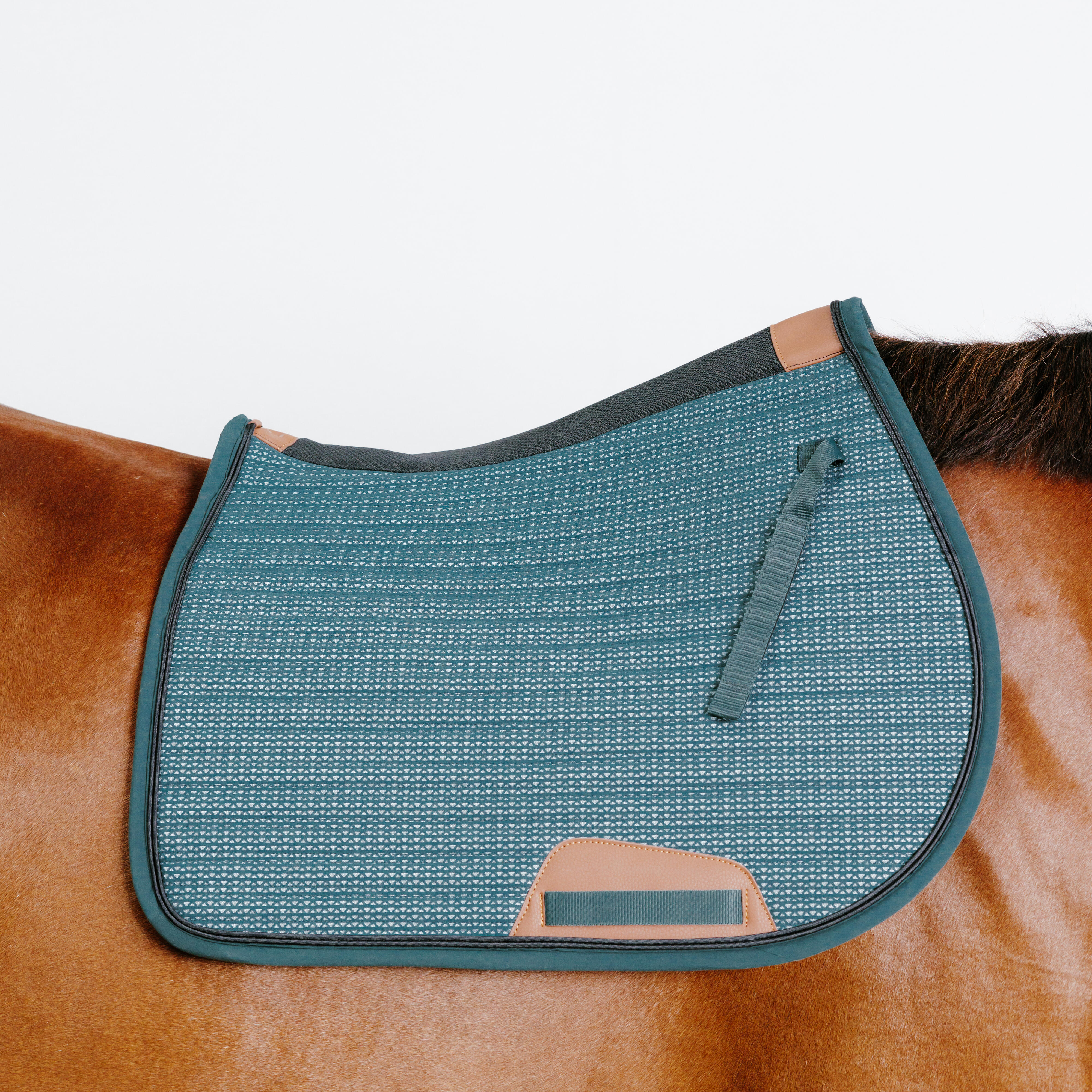 Horse Riding Saddle Cloth for Horse and Pony 900 Pimp - Green