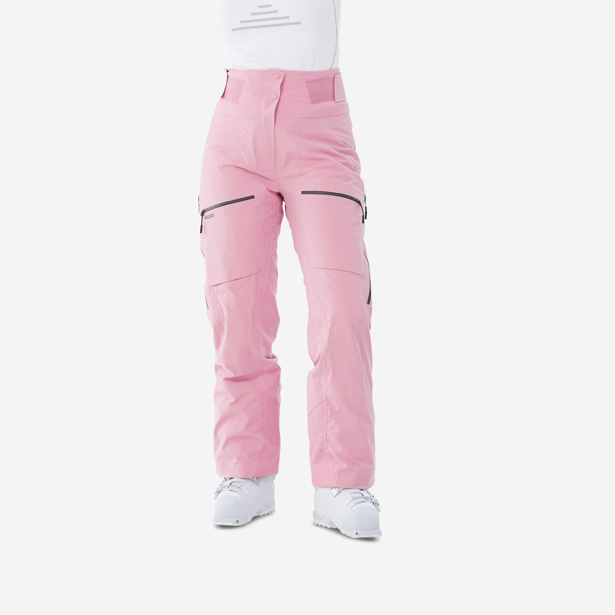 Women’s Ski Trousers FR500 - Pink