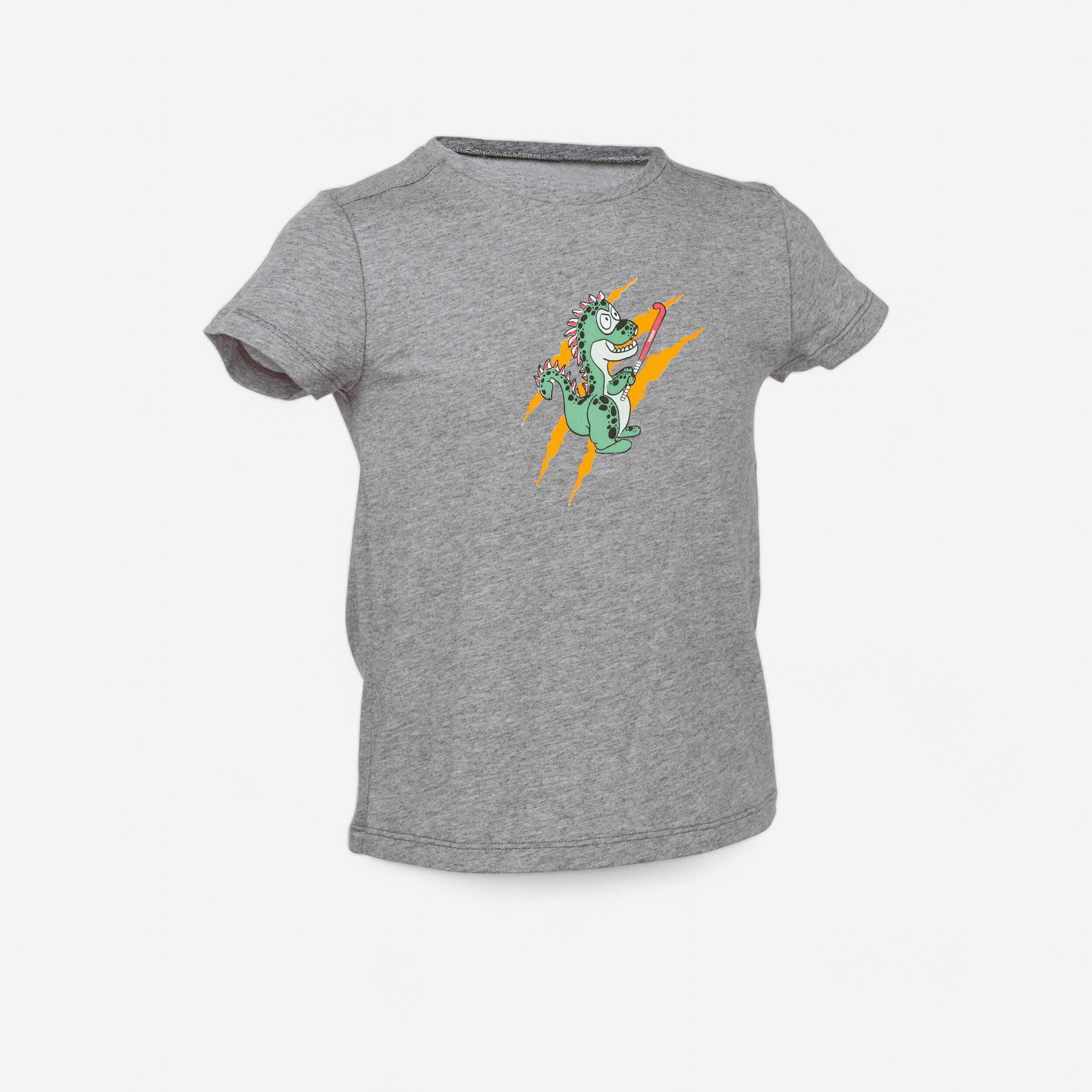 Boys' Field Hockey T-Shirt FH110 Dino