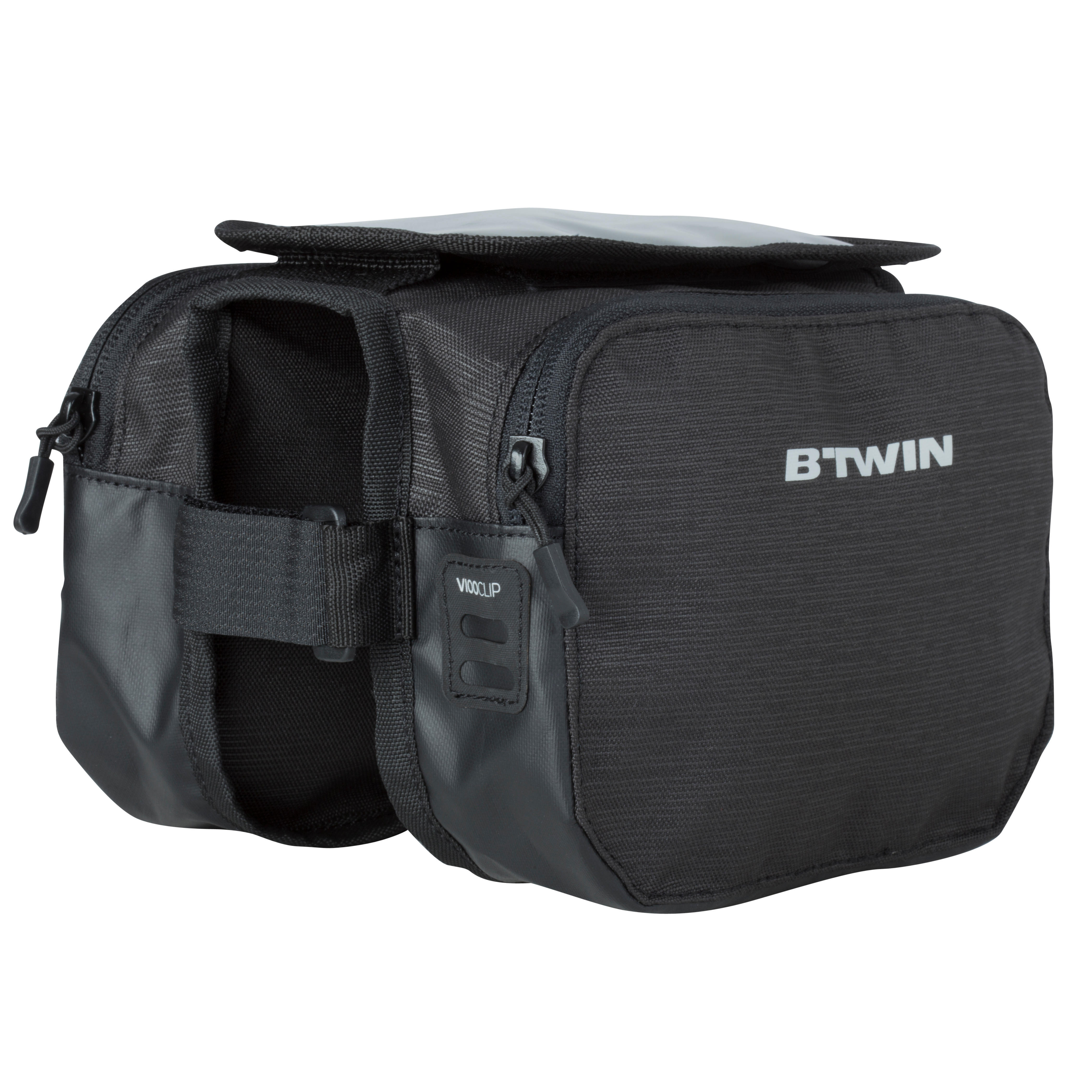 520 Double Bike Frame Bag 2L - Black