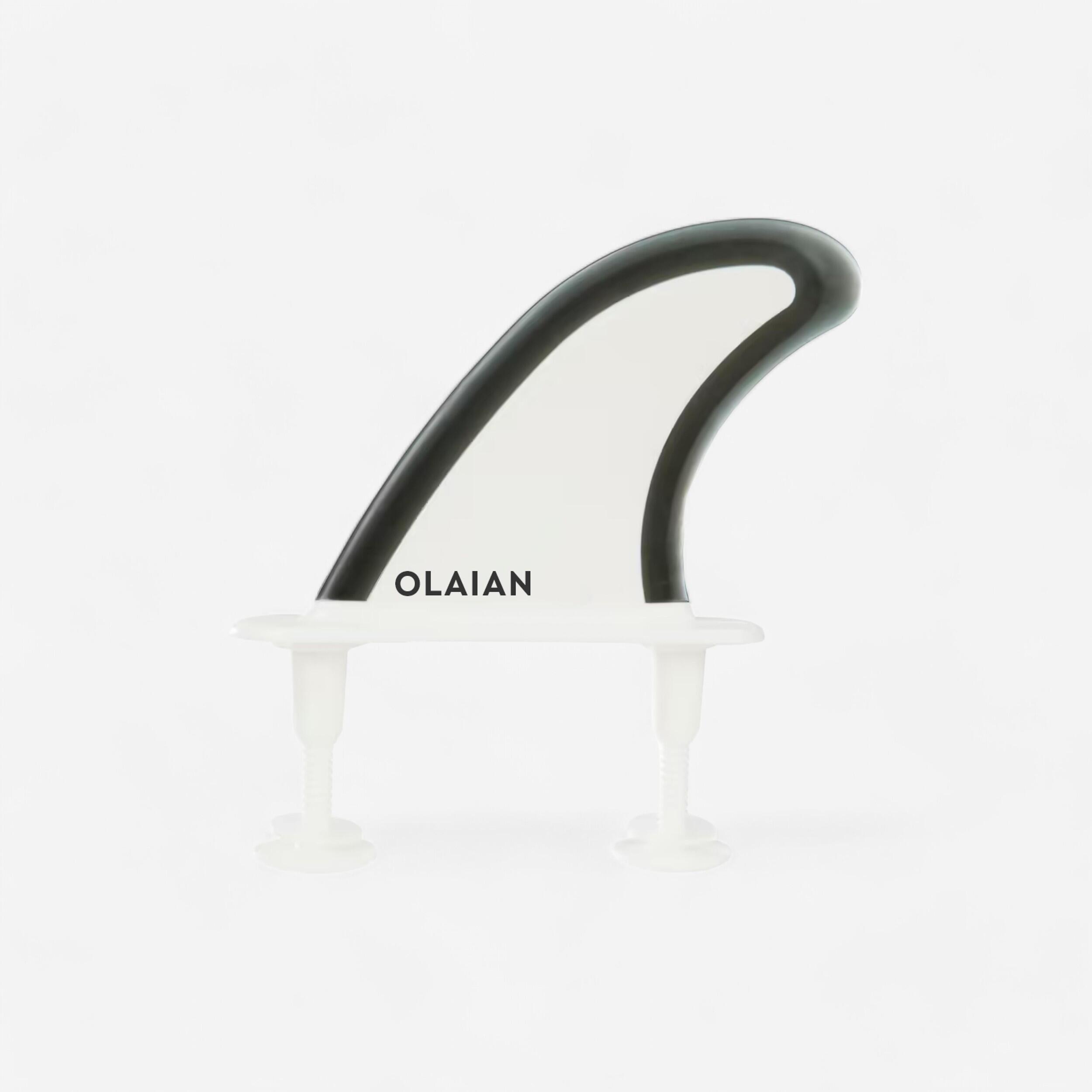 Fin Soft Edge Foam Surfboard - 100 White