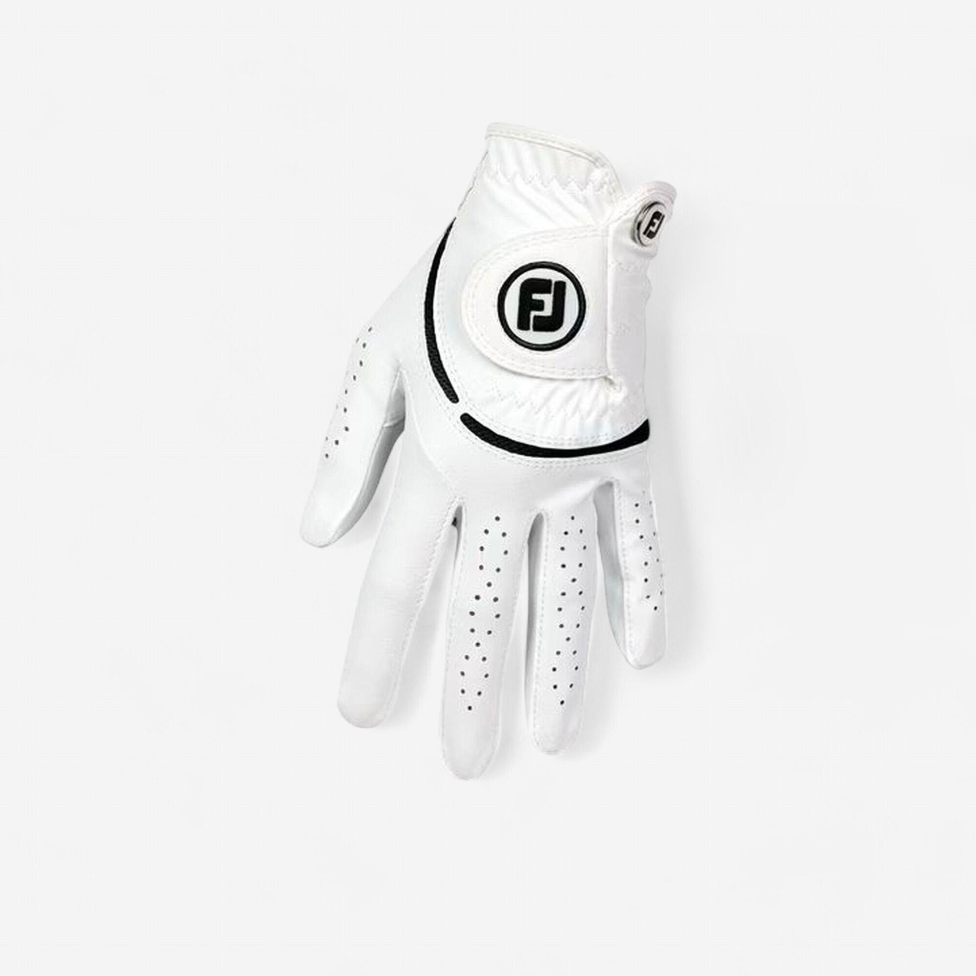 Women's golf RH Footjoy glove - WeatherSof white