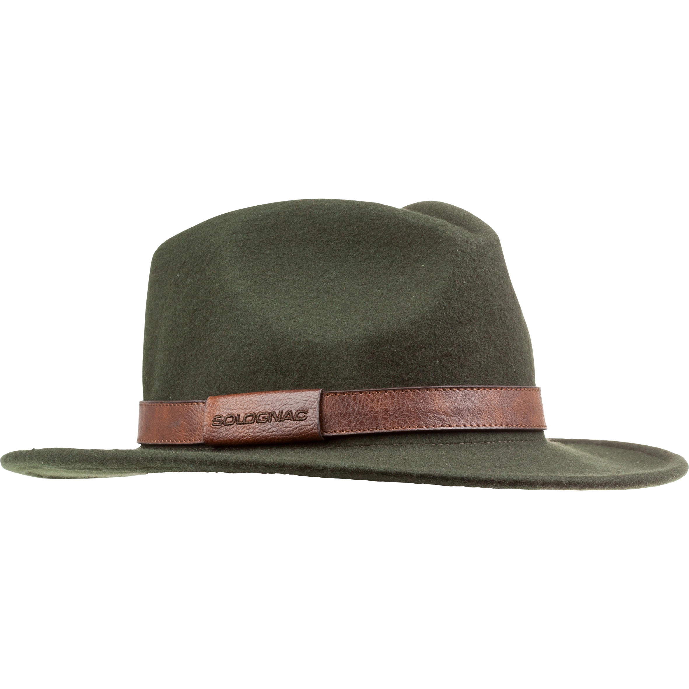 Warm Felt Country Sport Hat - Brown