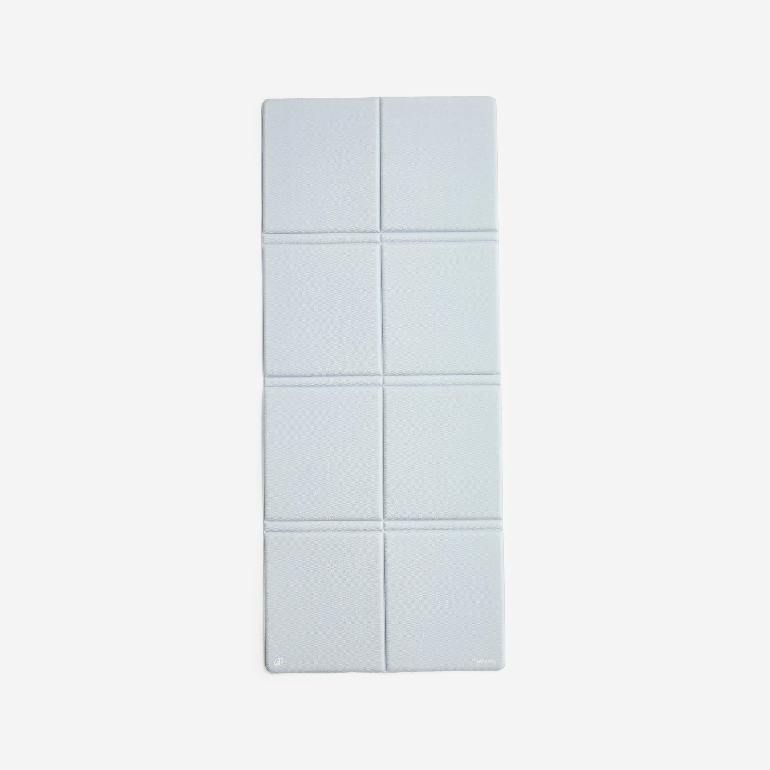 Pilates Folding Floor Mat 150 cm x 62 cm x 10 mm - Grey