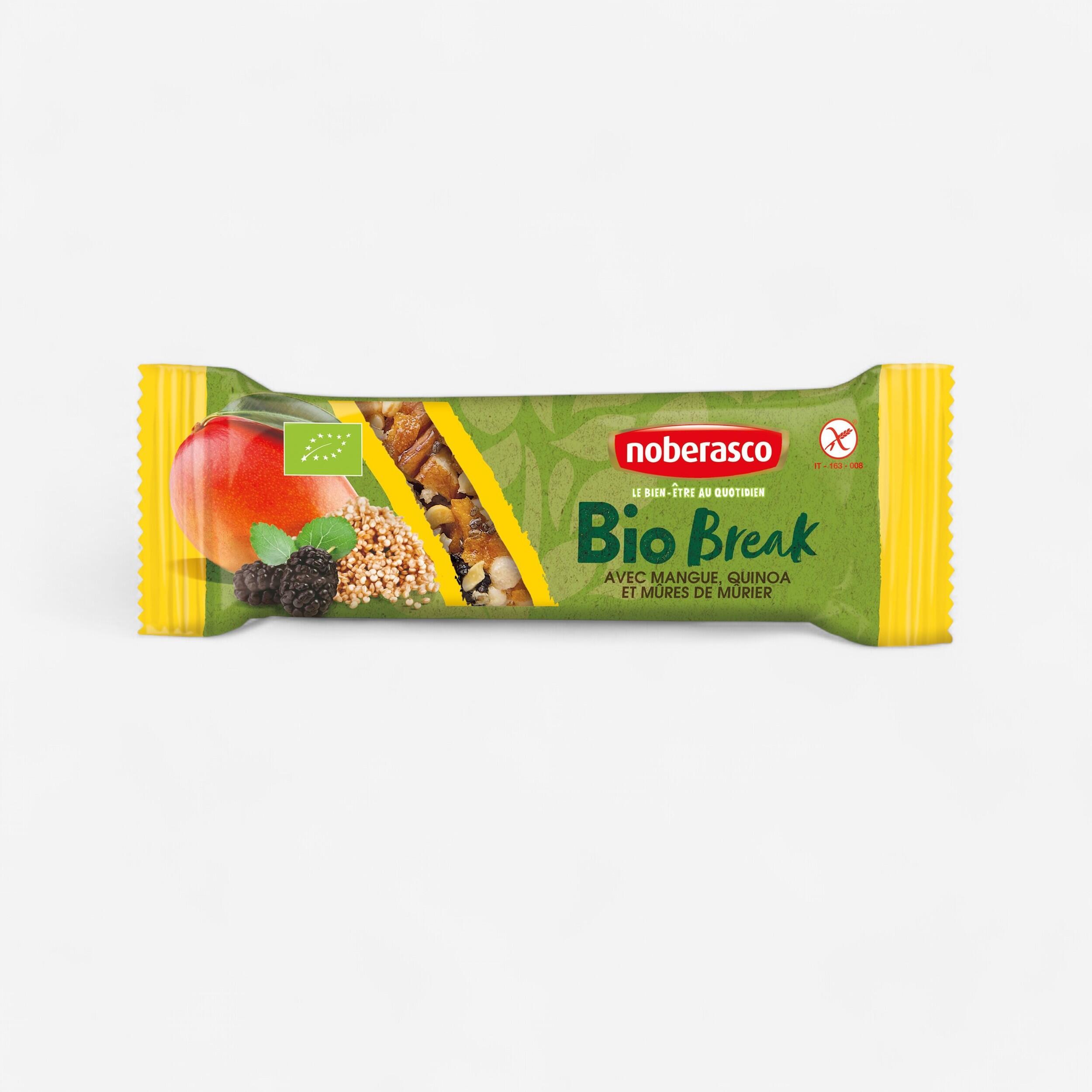 Organic Gluten-Free Mango  Quinoa and Blackberry Fruit Bar