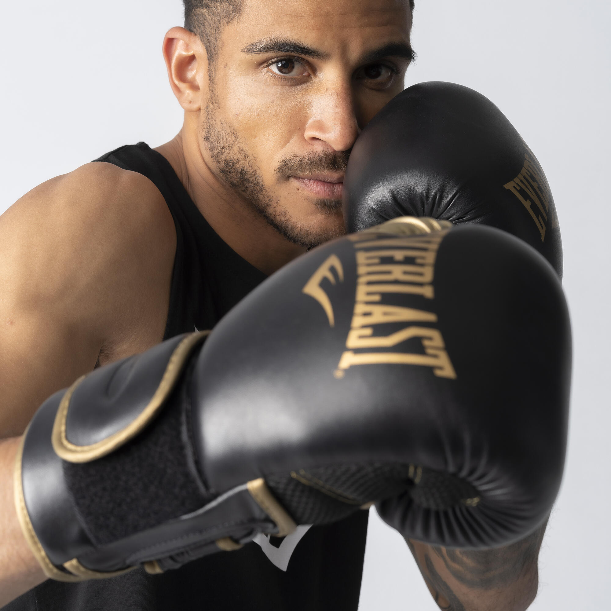 Boxing Gloves Powerlock - Black/Gold 2024