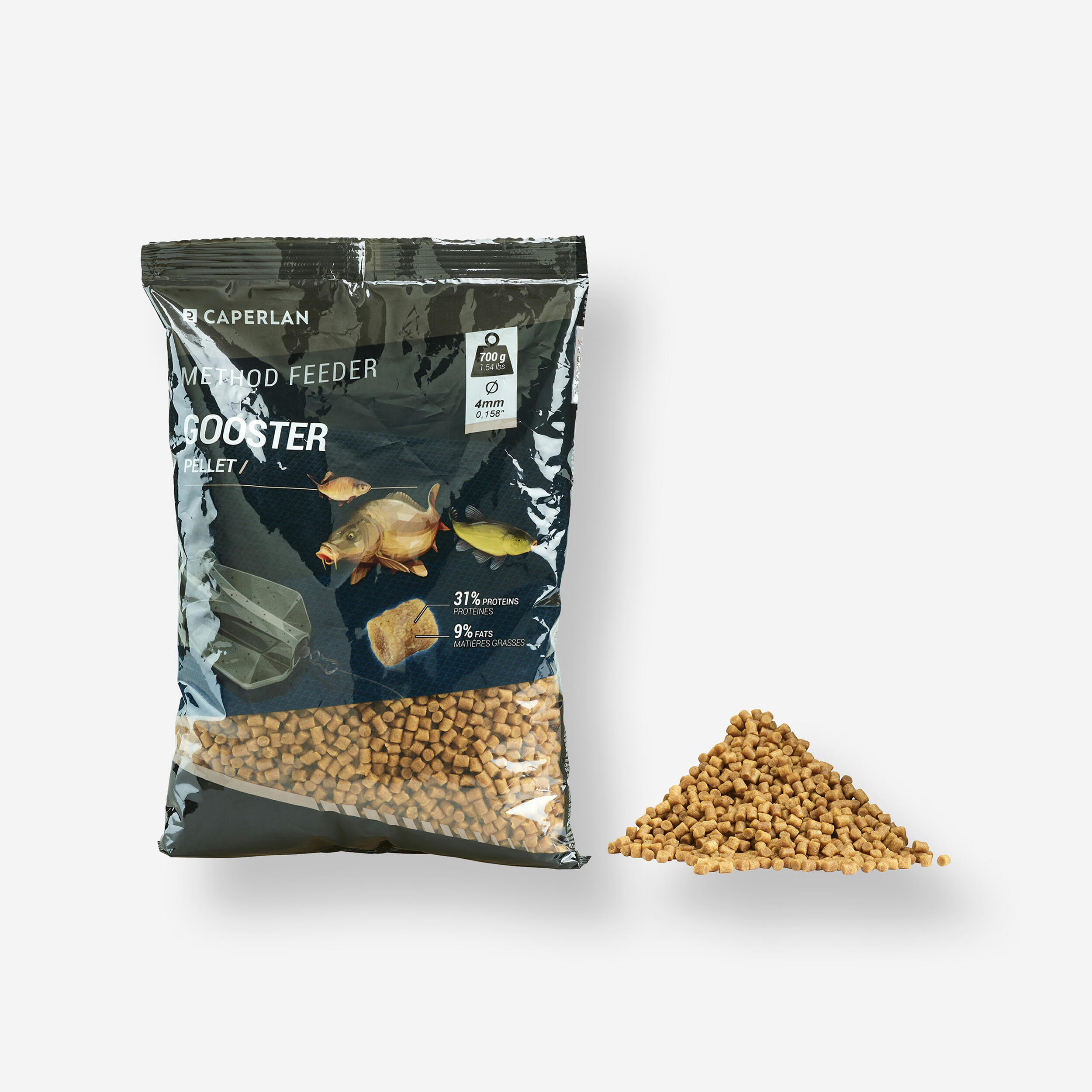 4 mm Gooster pellet feeder for feeder method fishing.