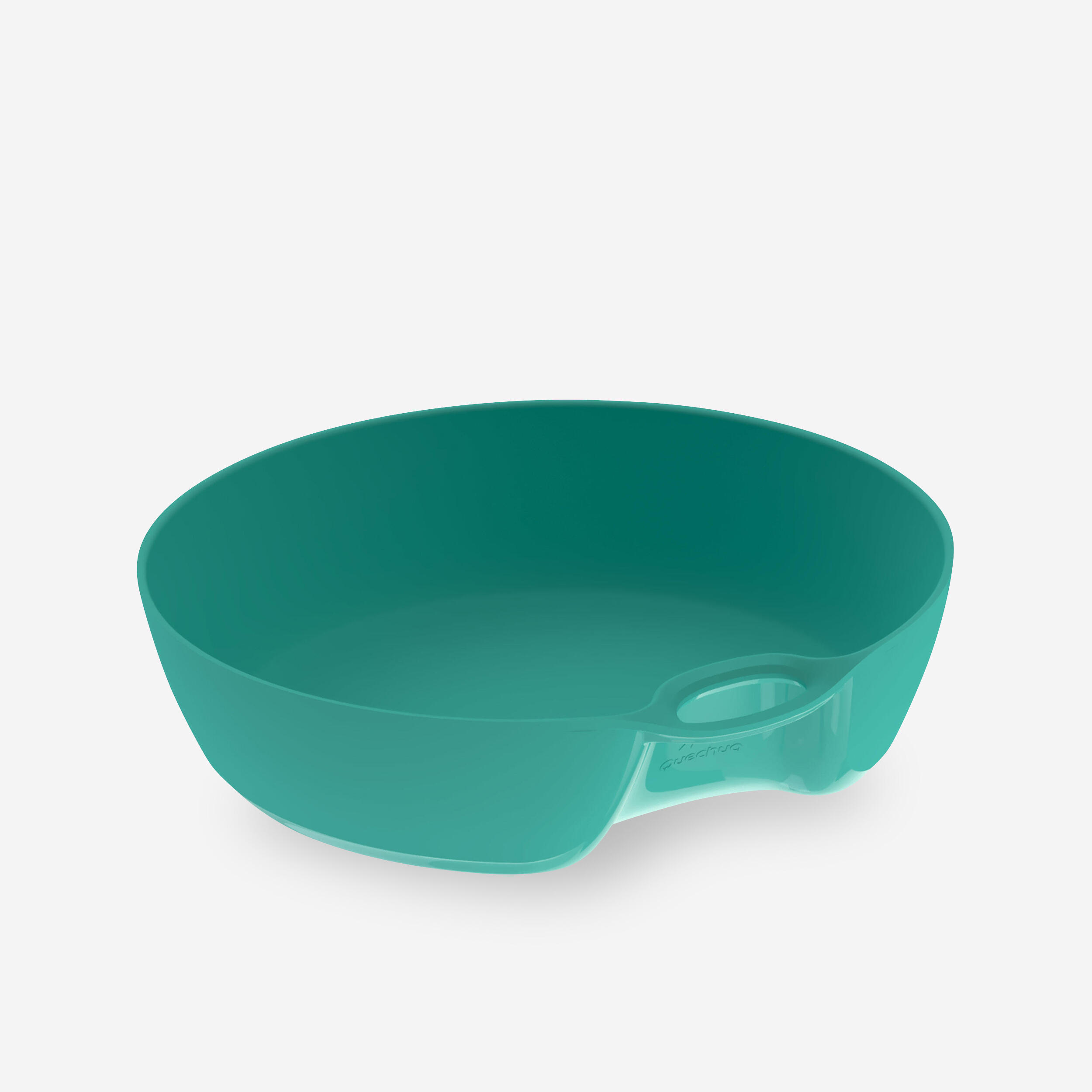 Plastic Hiking Campsite Soup Plate 0.5L - Green