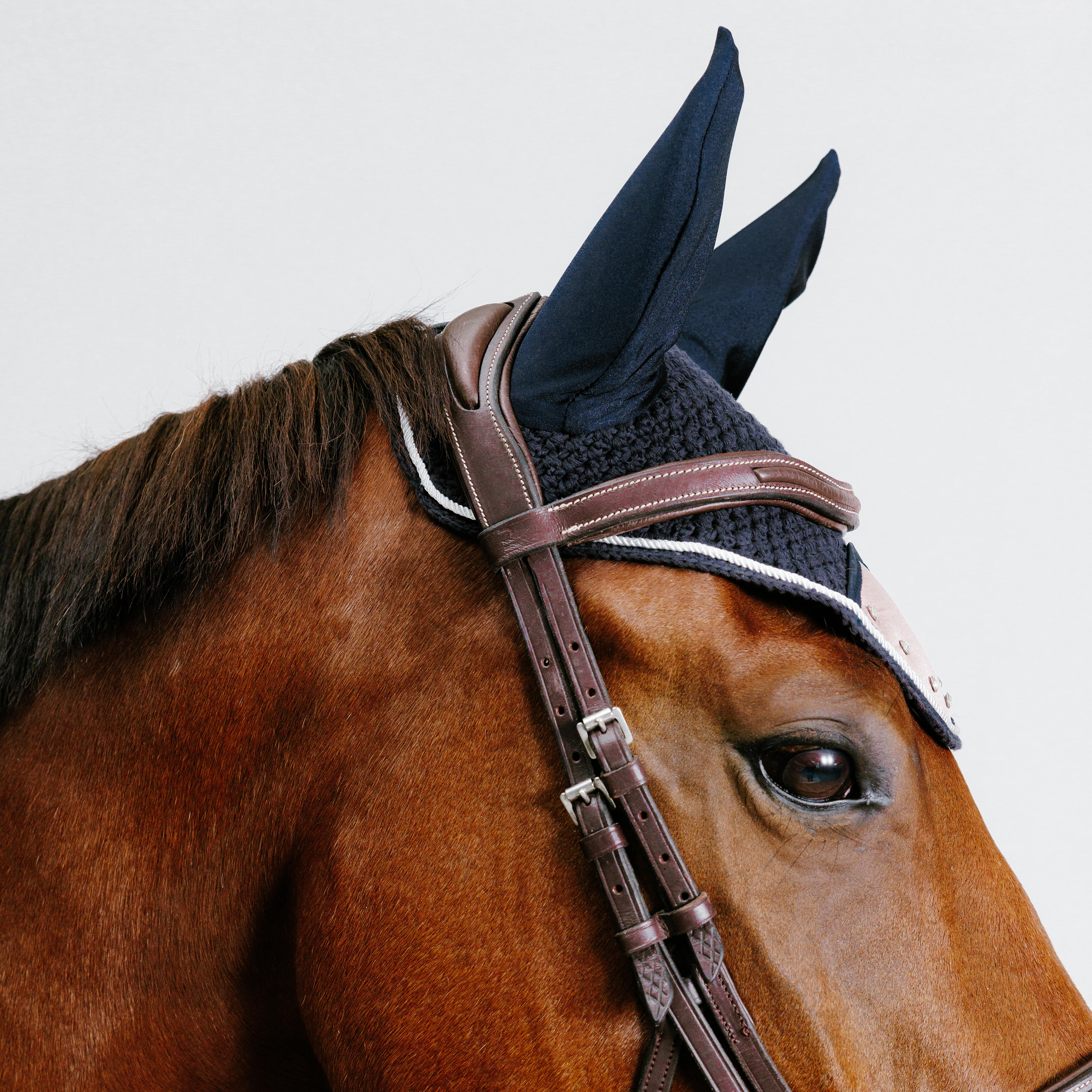 Horse Riding Hat - Antique Pink Sequins