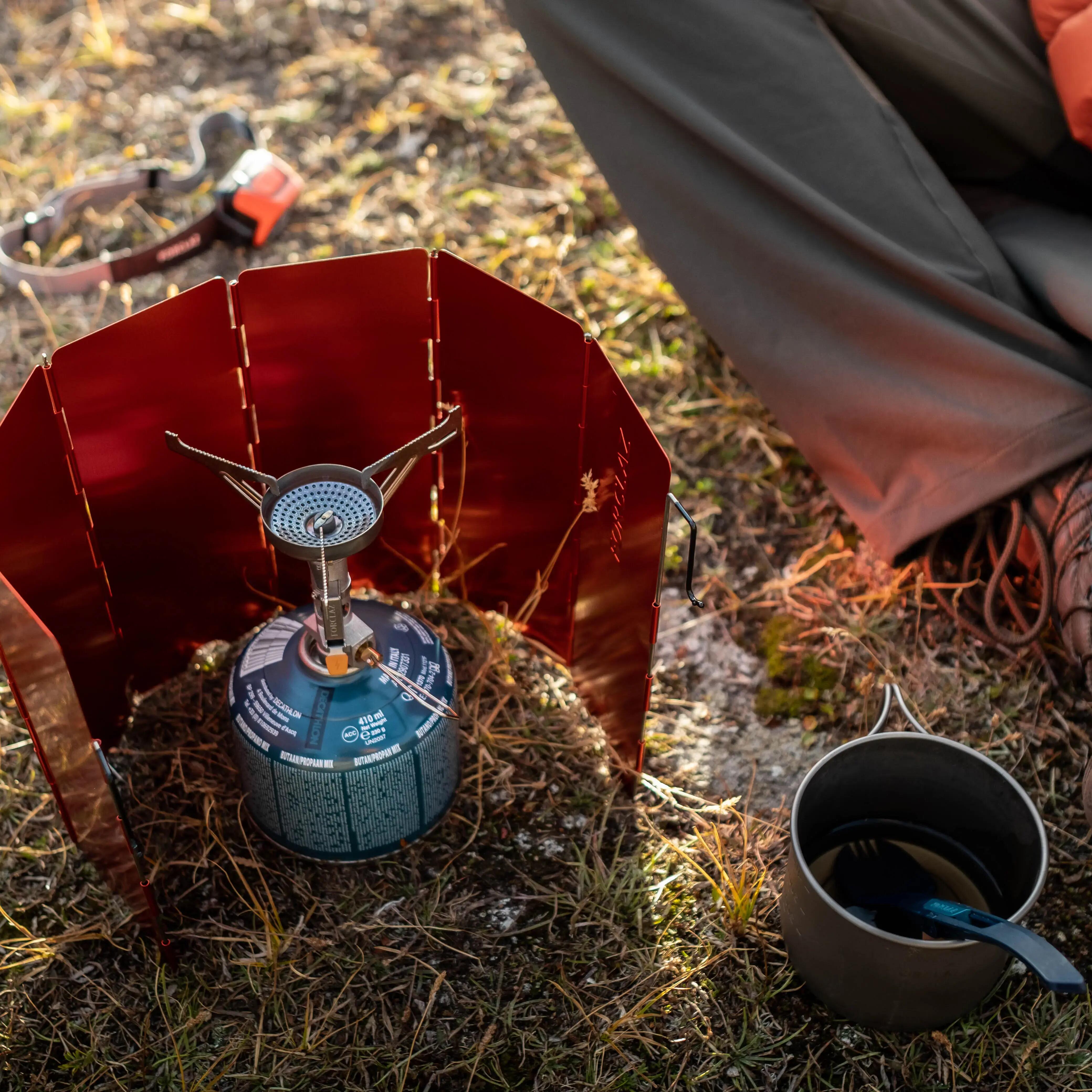 Lightweight and compact gas stove with lighter - MT500