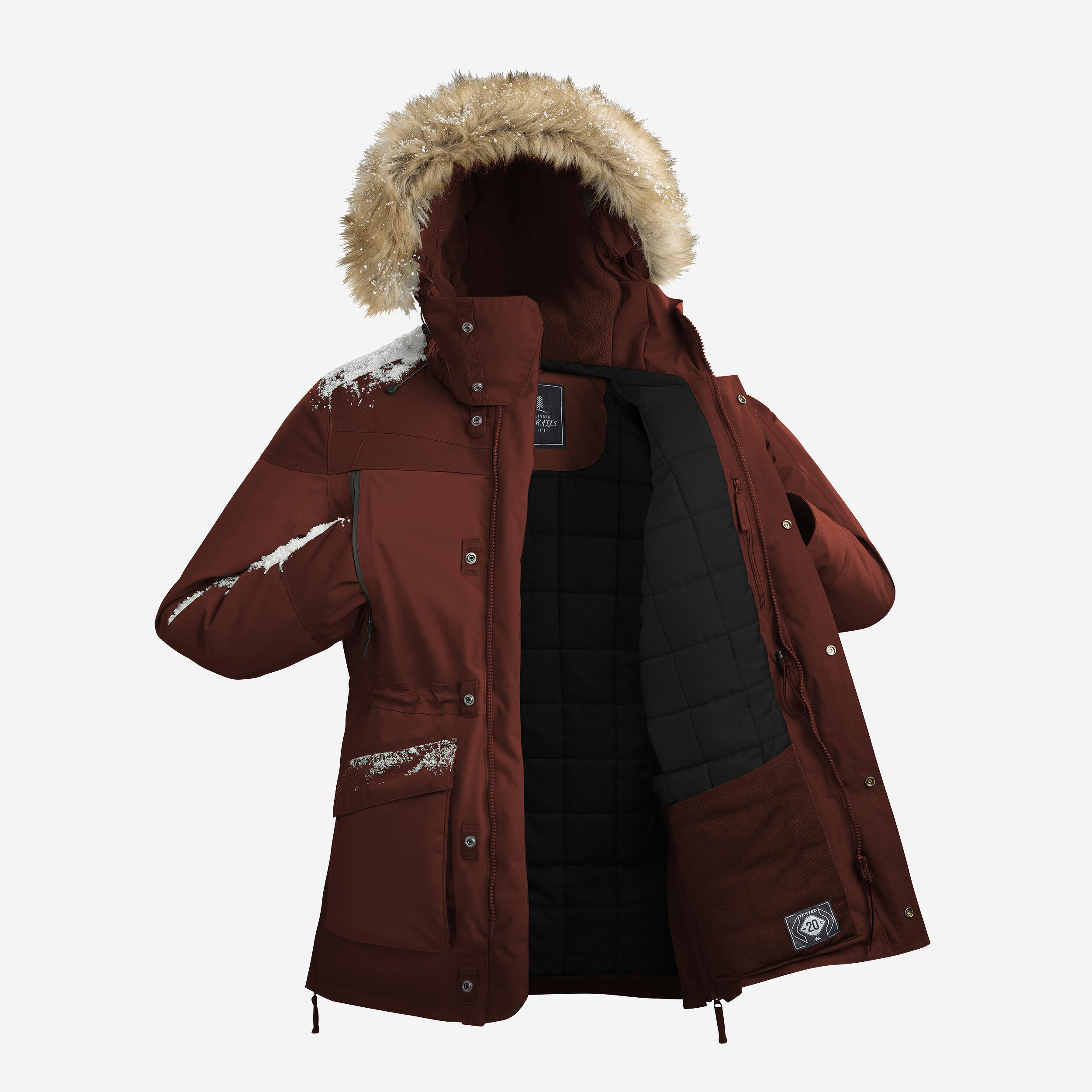 Men’s Winter Waterproof Hiking Parka - SH900 -20°C