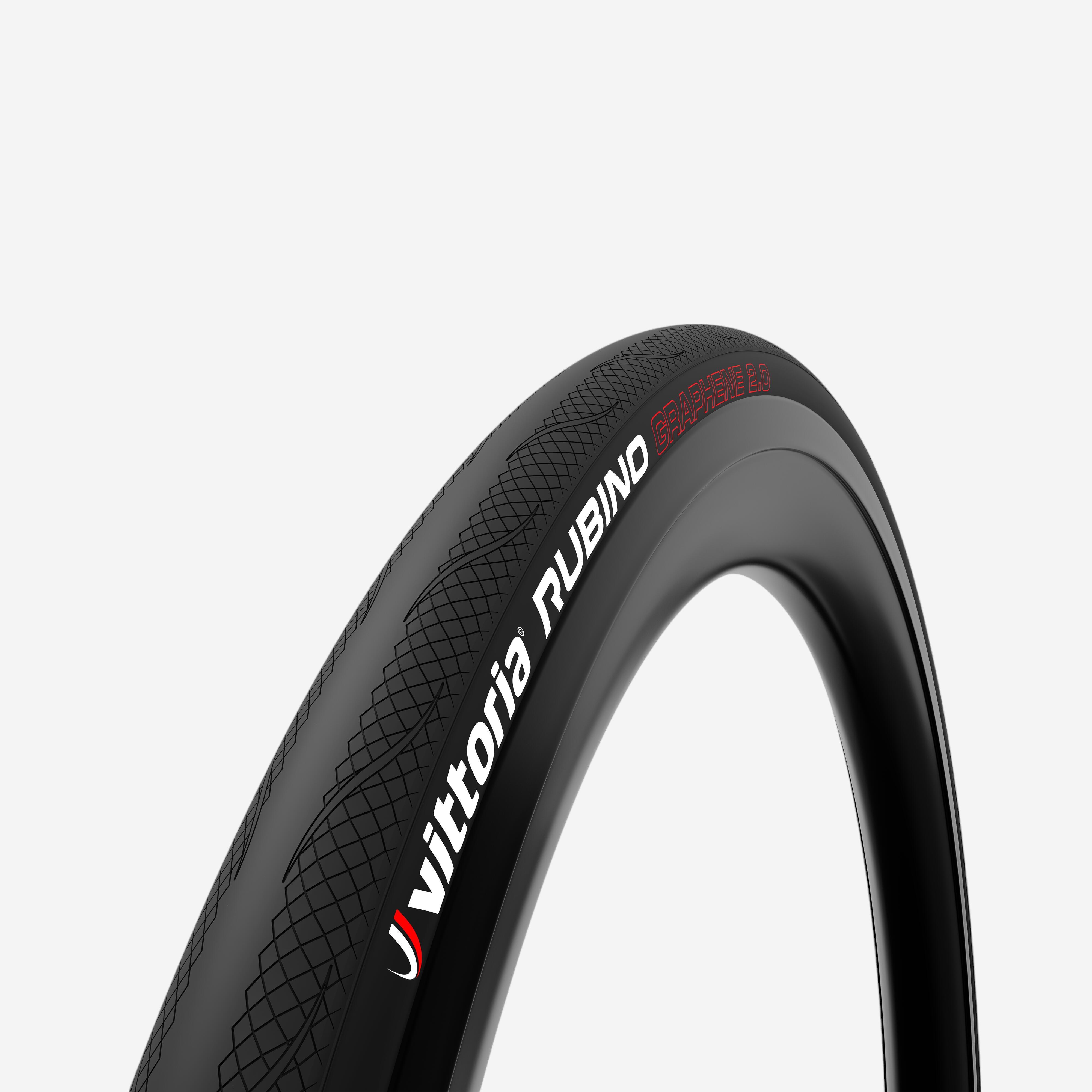 Tubeless Ready Road Tyres 2-Pack 700x28 Vittoria Rubino IV - Black