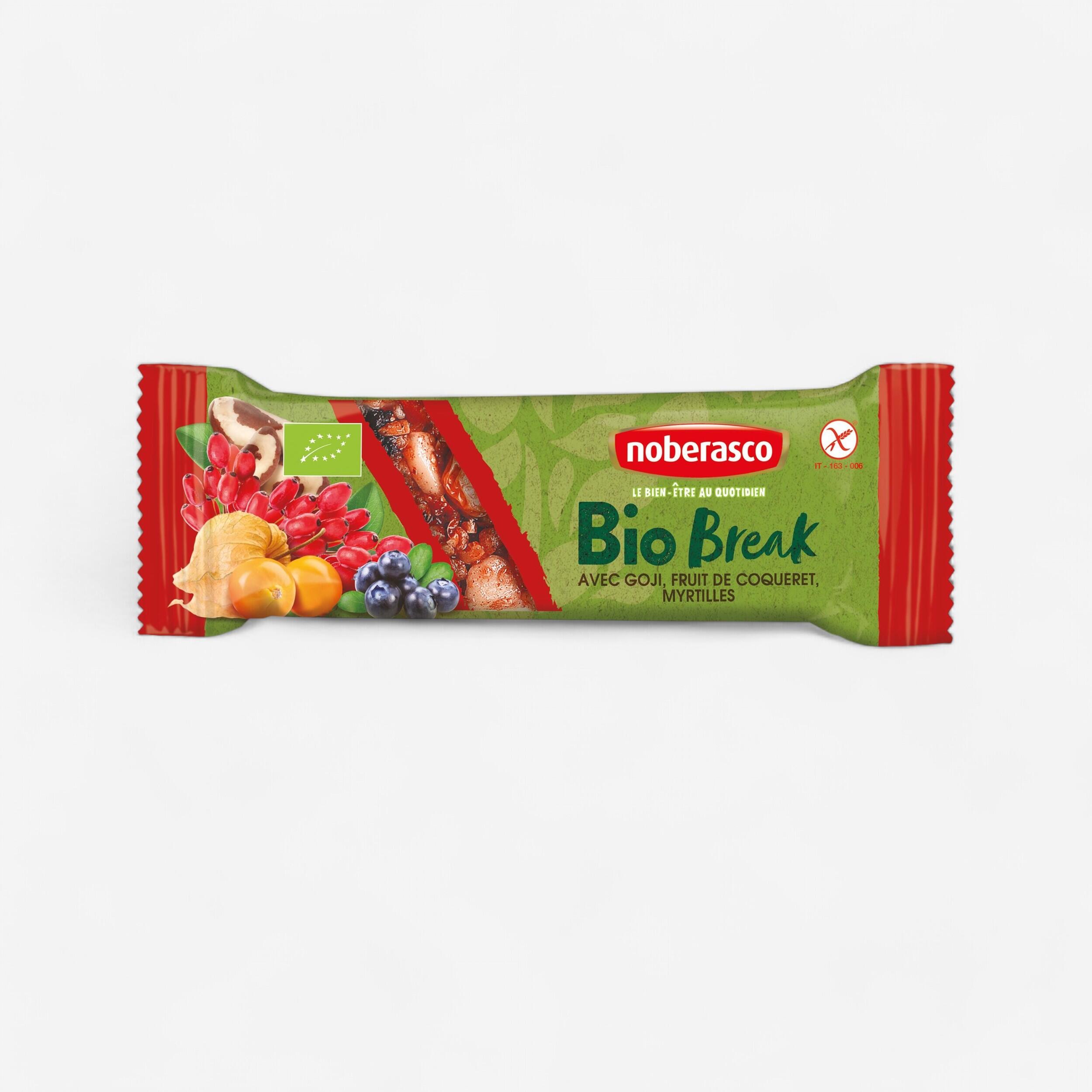 Bio Fruit bars.  Goji  Cape Gooseberry and Blueberry Fruit Bar