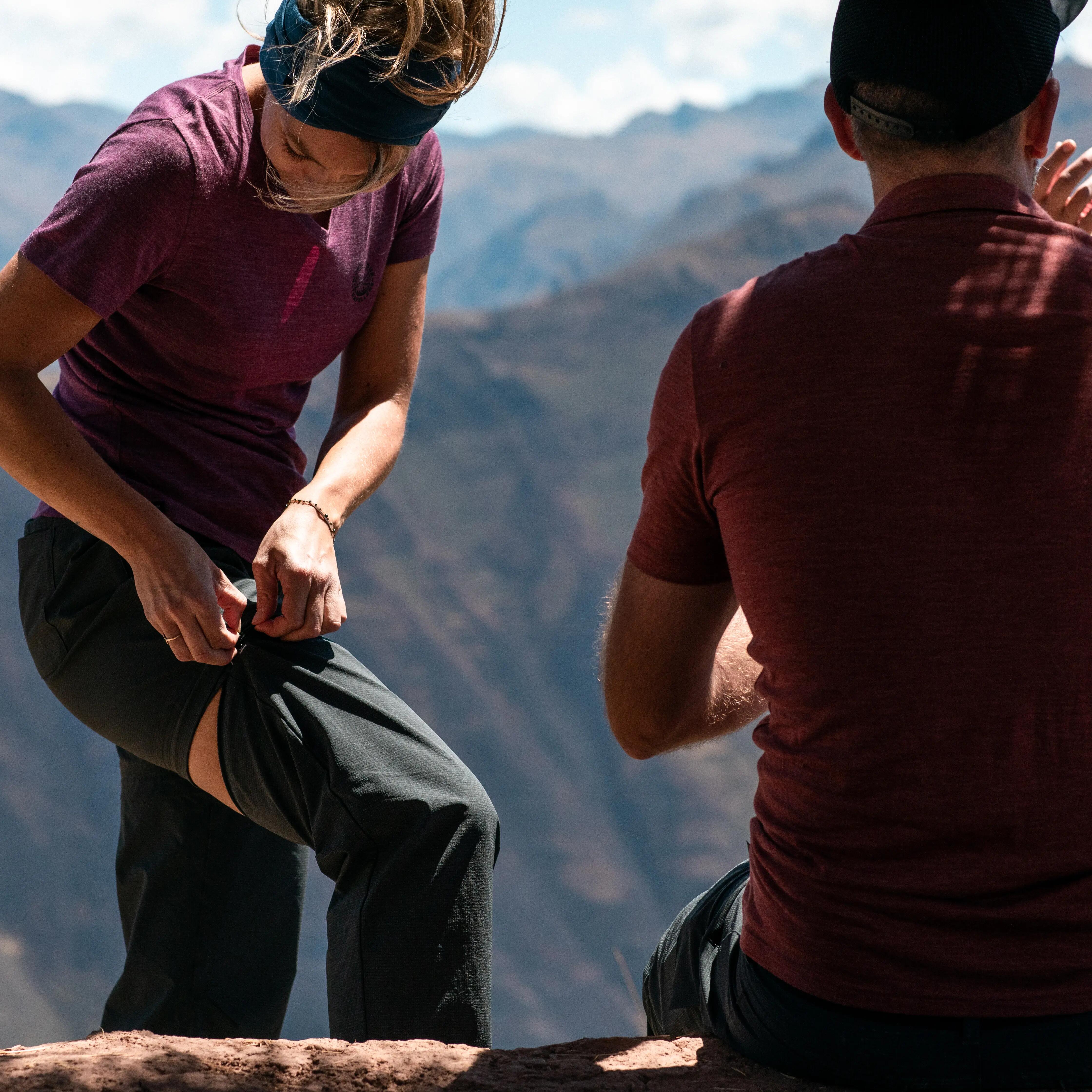 Women's versatile travel & trekking trousers - TRAVEL 900