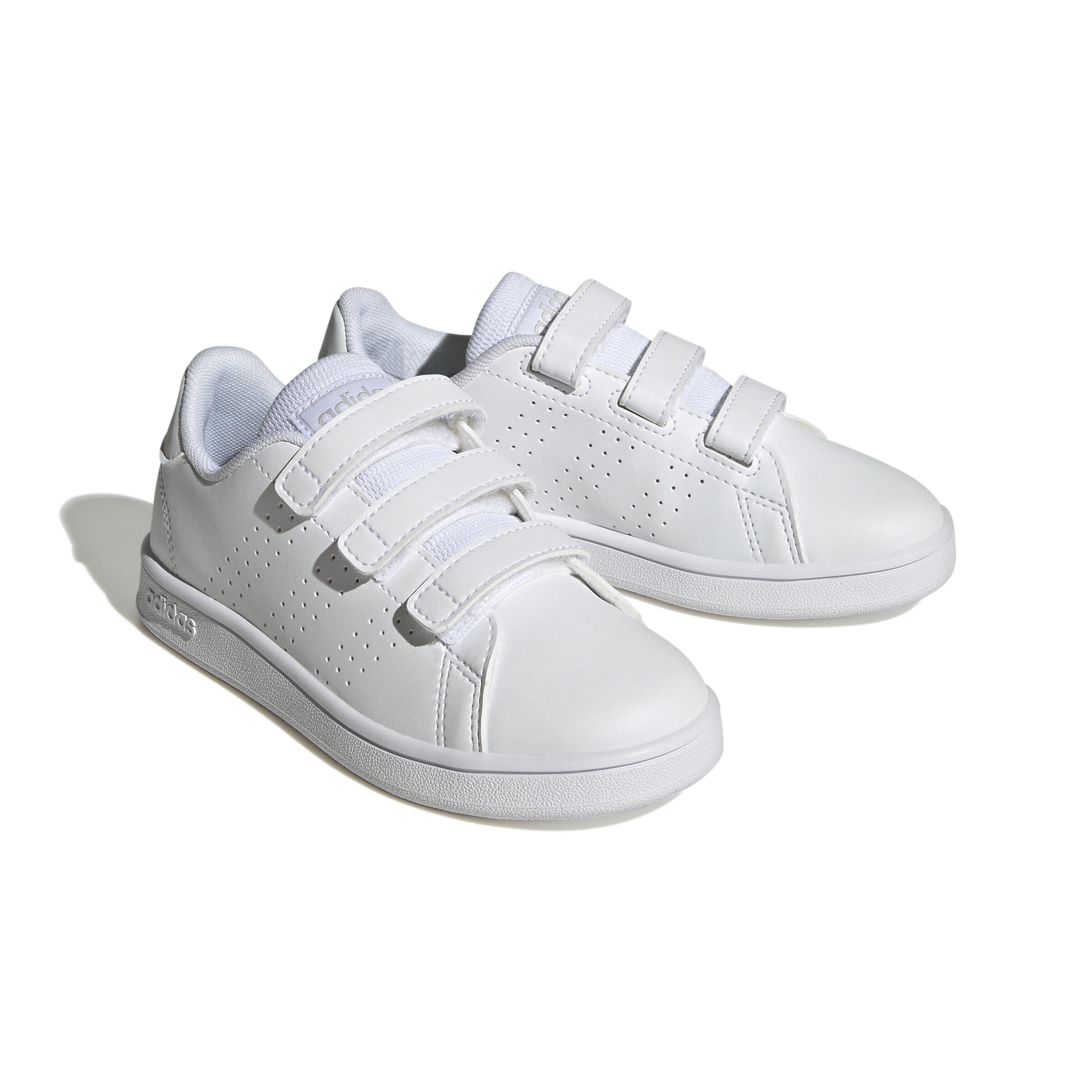 Kids' Trainers Advantage Rip-Tabs - White