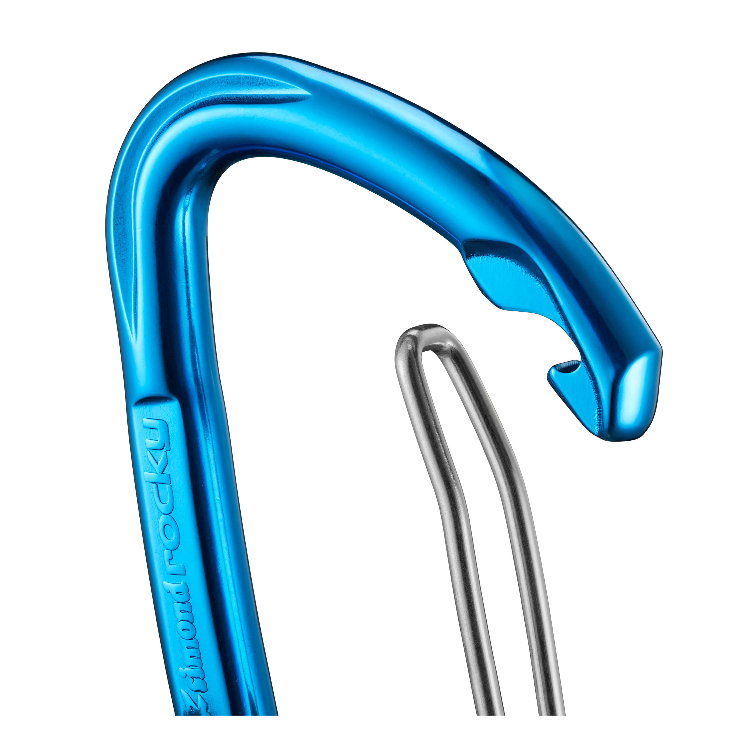 Climbing and Mountaineering Lightweight Quickdraw - Rocky Wiregate 17 cm