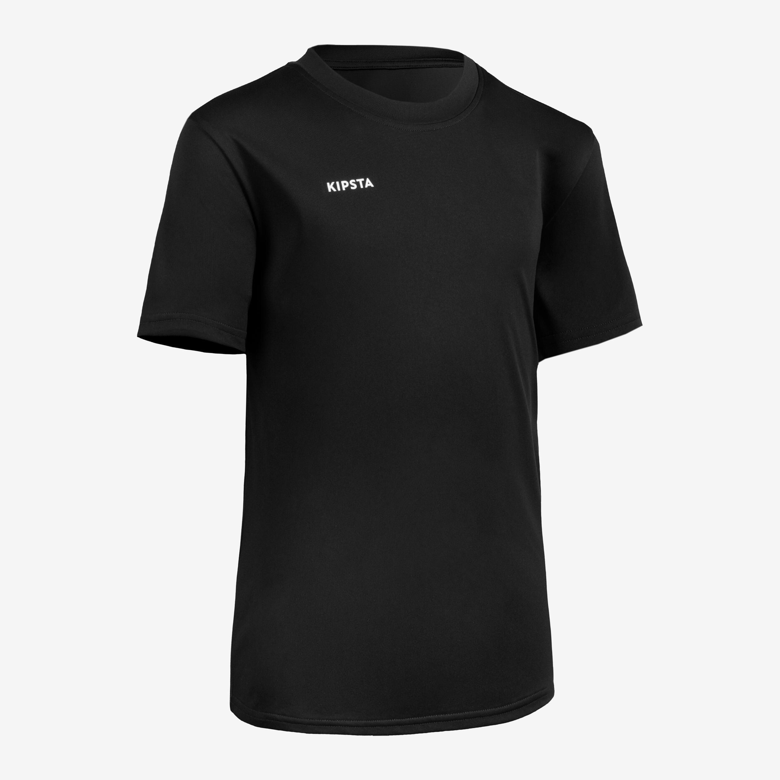 Kids' Handball Shirt H100 - Black