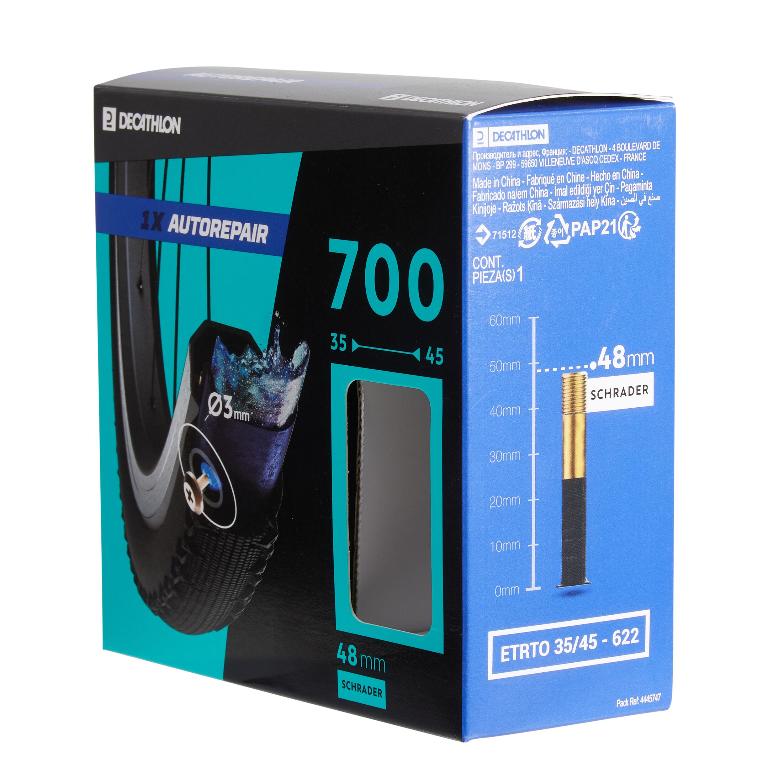 700x35 / 45 Self-Repairing Schrader Inner Tube