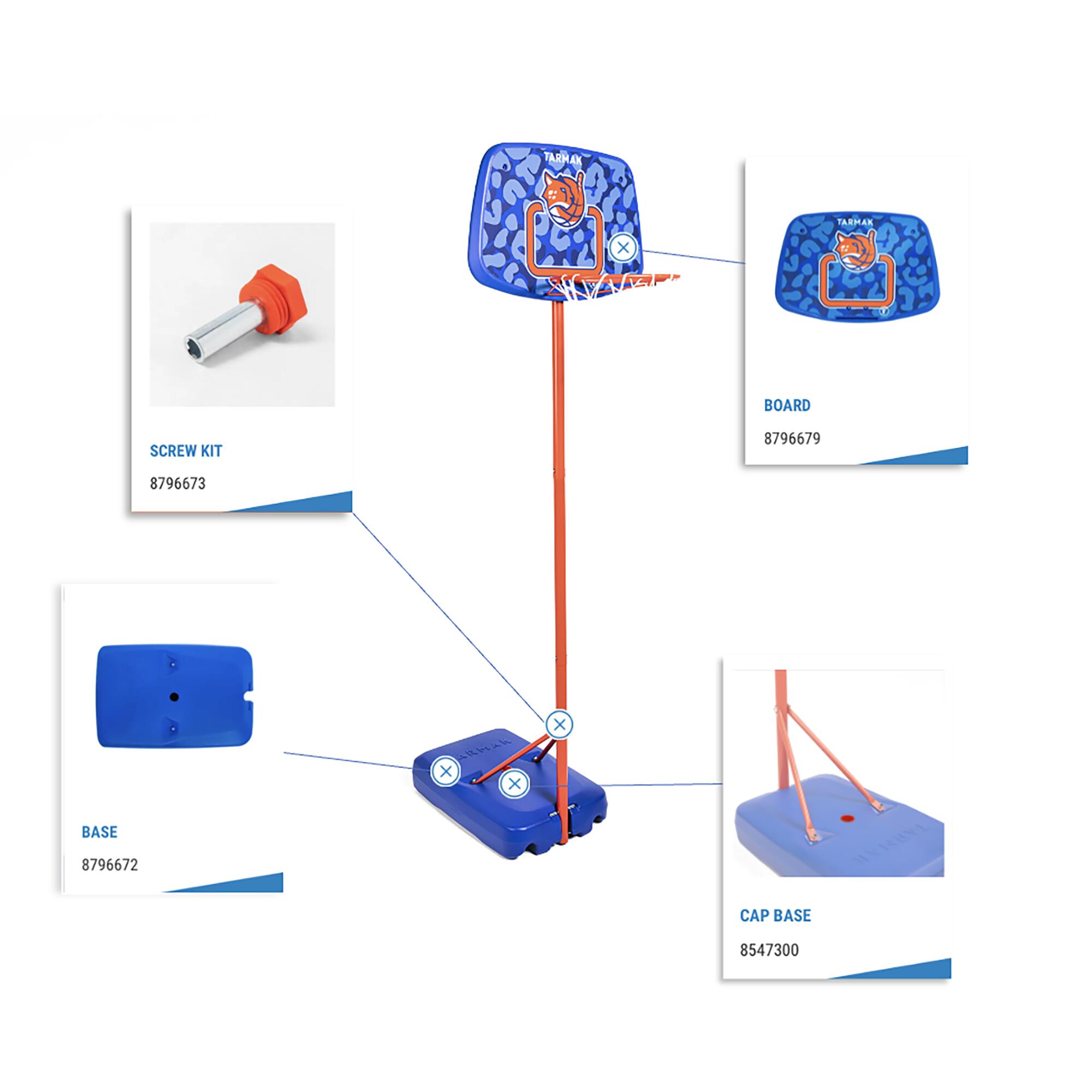 Basketball Hoop Screw Kit K500