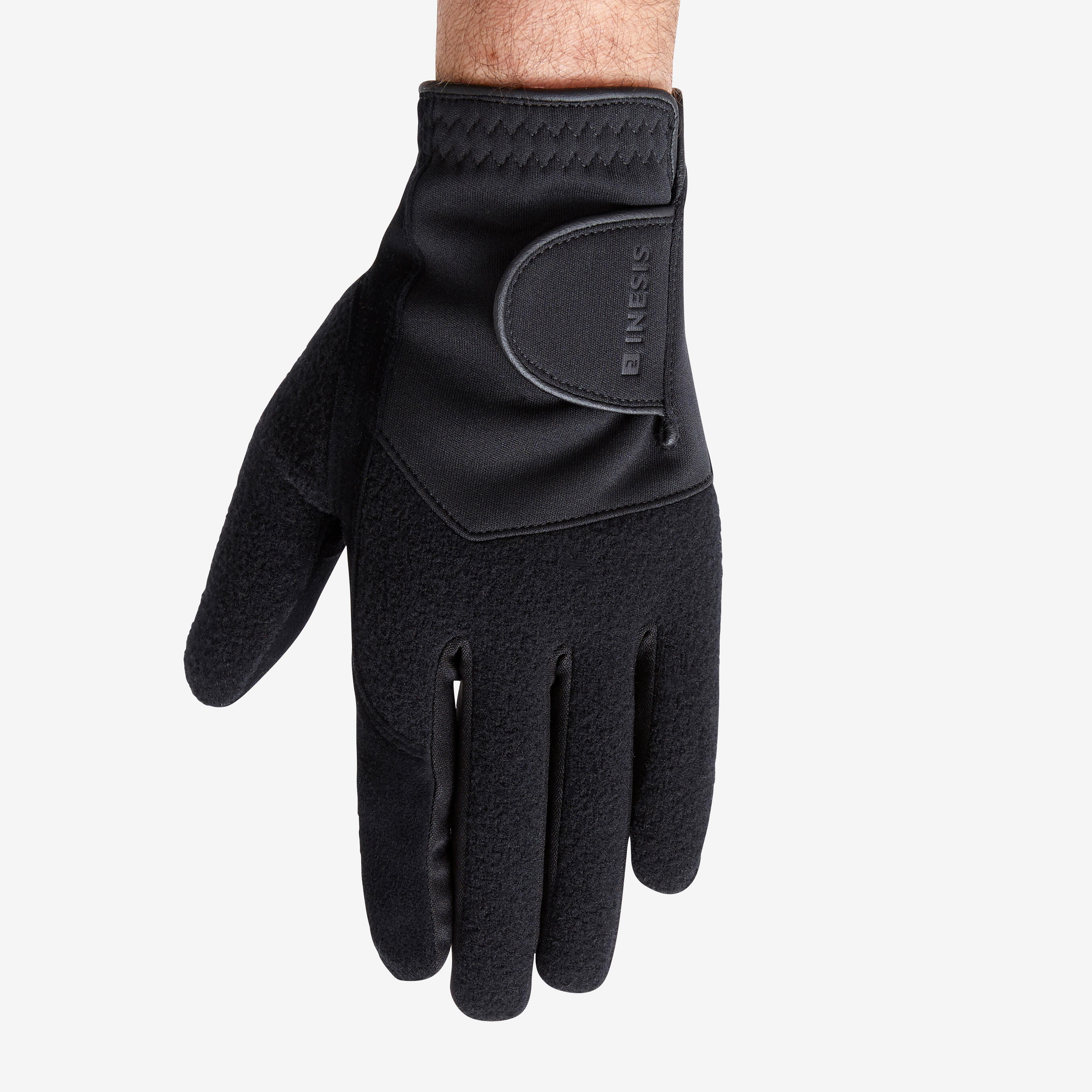 Men's winter golf gloves pair - CW black