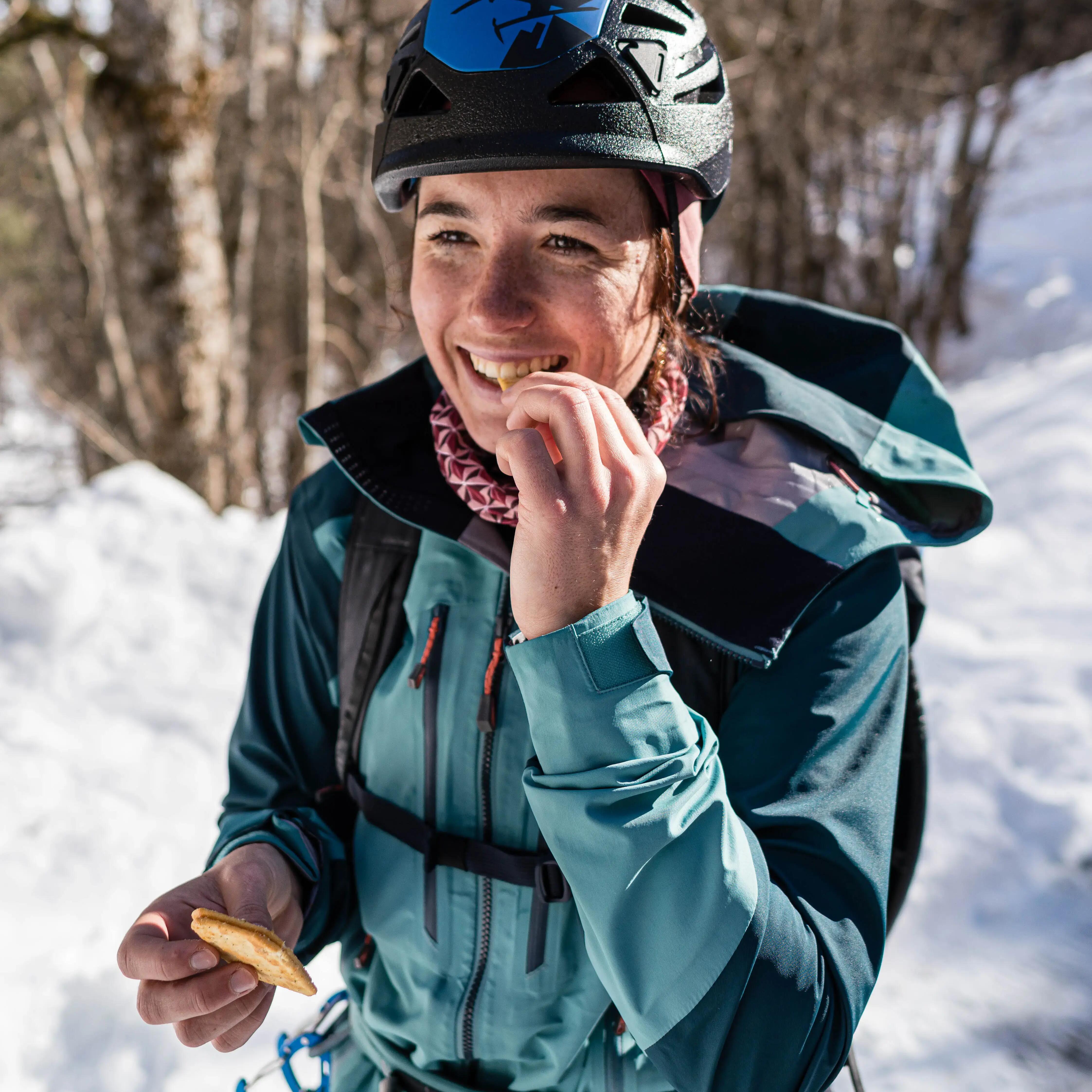 Women’s Waterproof MOUNTAINEERING Jacket - EVO MOUNTAINEERING green