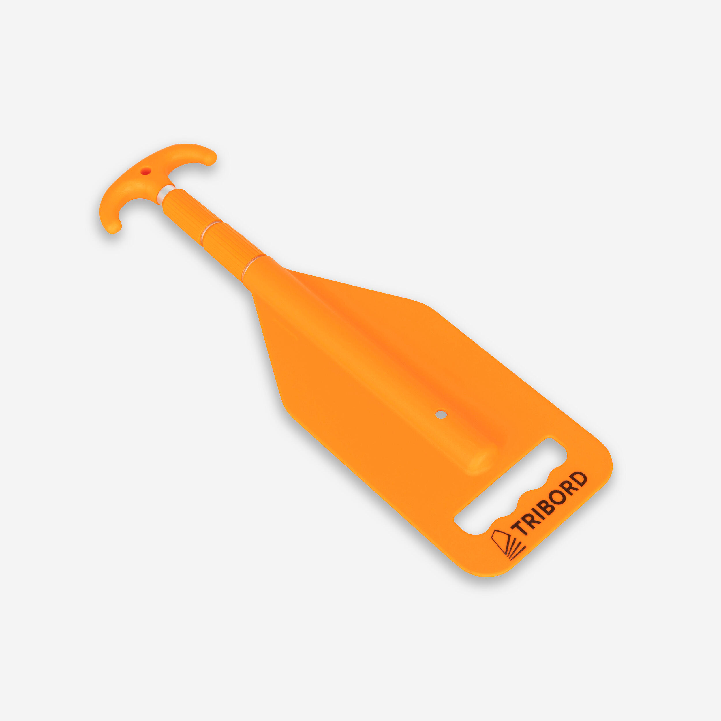 Telescopic boat hook/paddle - orange