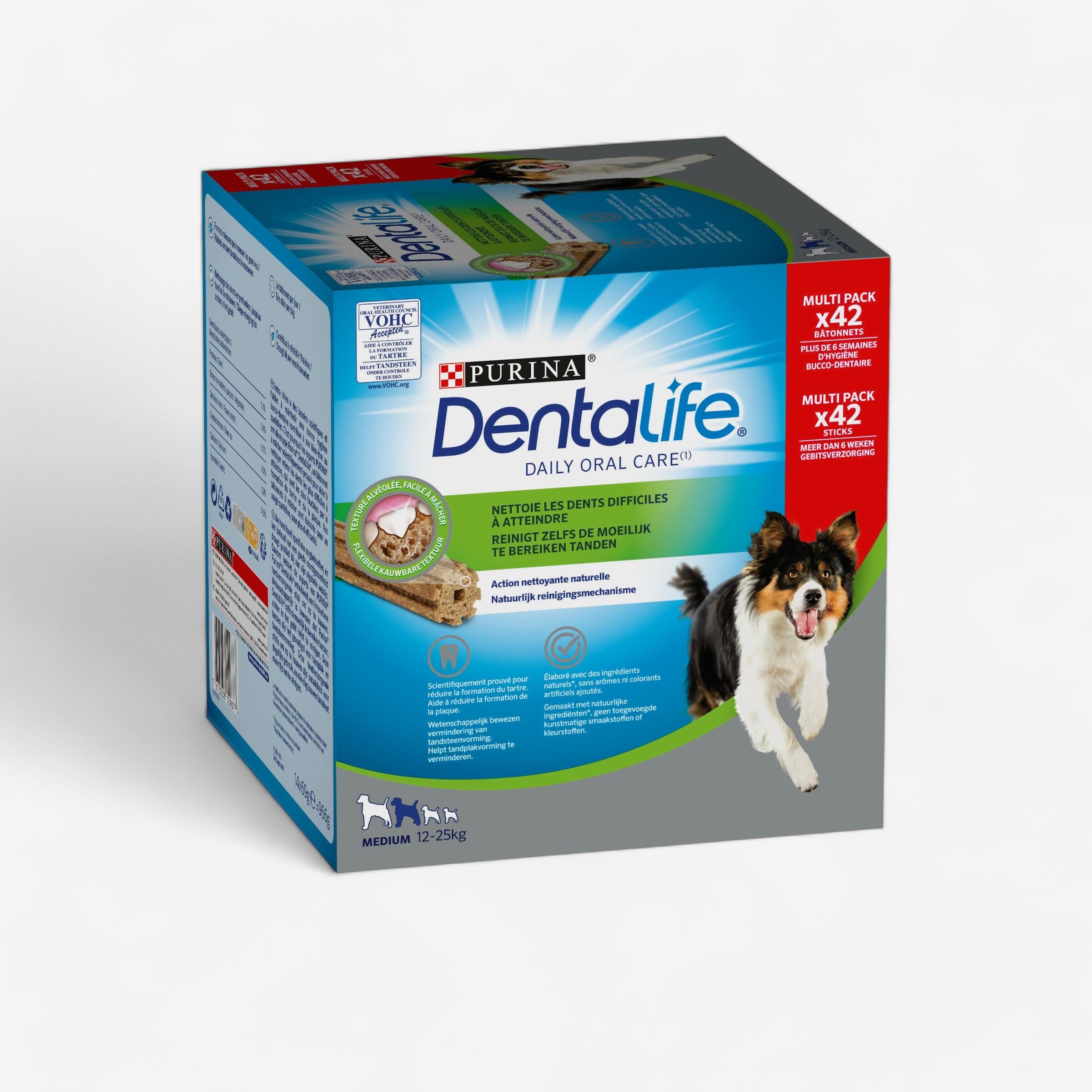 DOG TREATS DENTALIFE PURINA ADULT MEDIUM 12/25 KG