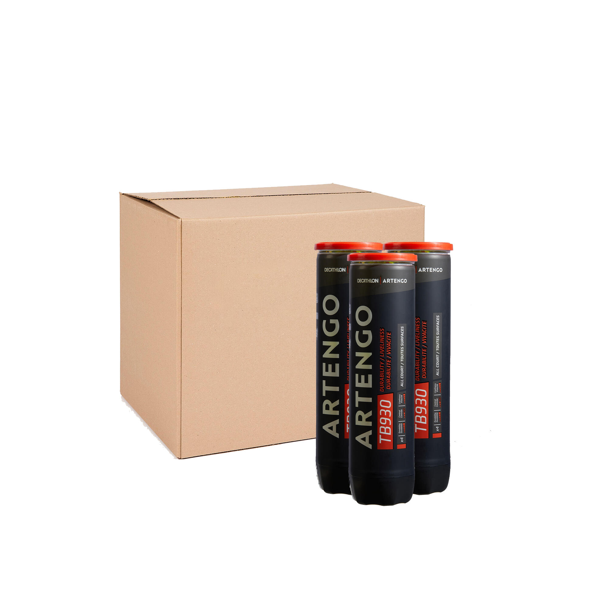 Box of Tennis Balls TB Speed Pro x 18 Tubes of 4 Balls