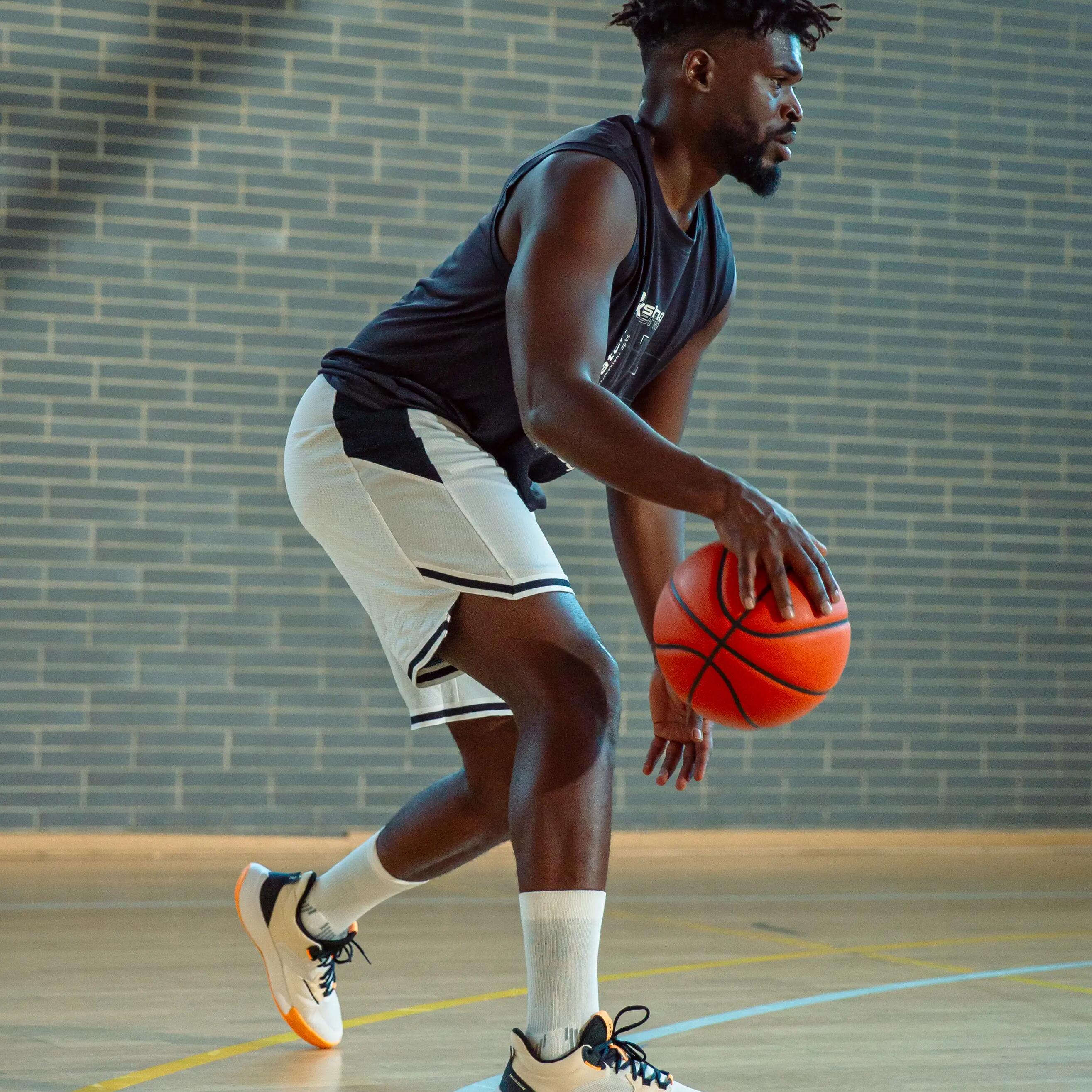 Men's/Women's Basketball Shoes Fast 500 Low - White