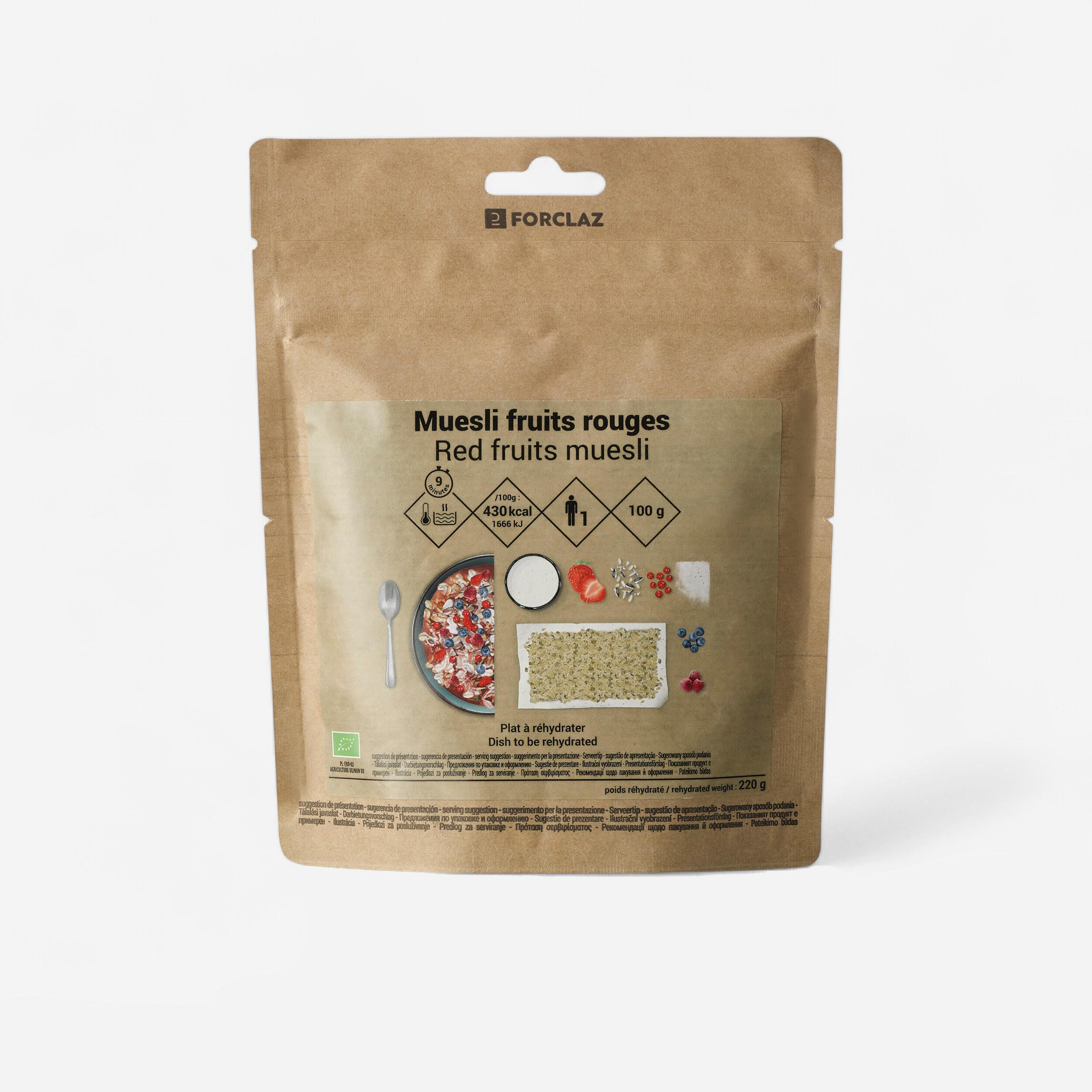 Bio Breakfast - Red berries muesli - 100 g
