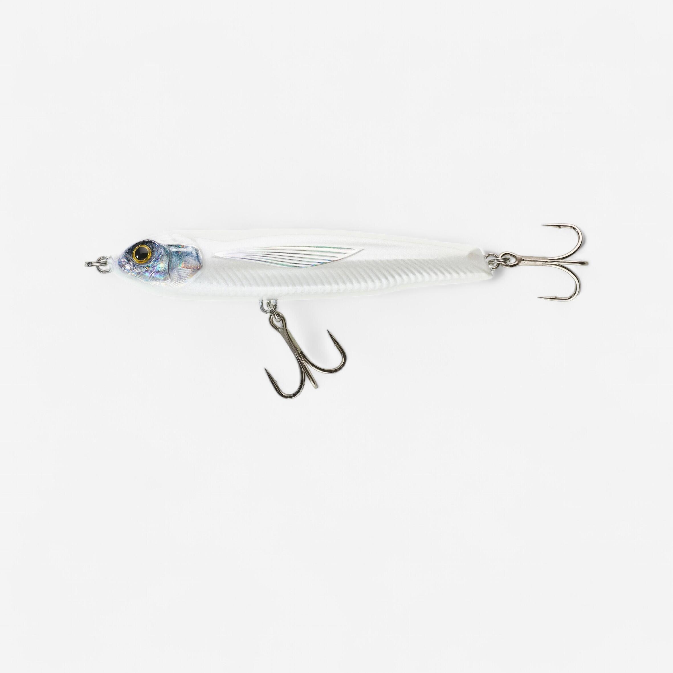 Sea lure fishing stickbait EXOFLY 130 F BLANC