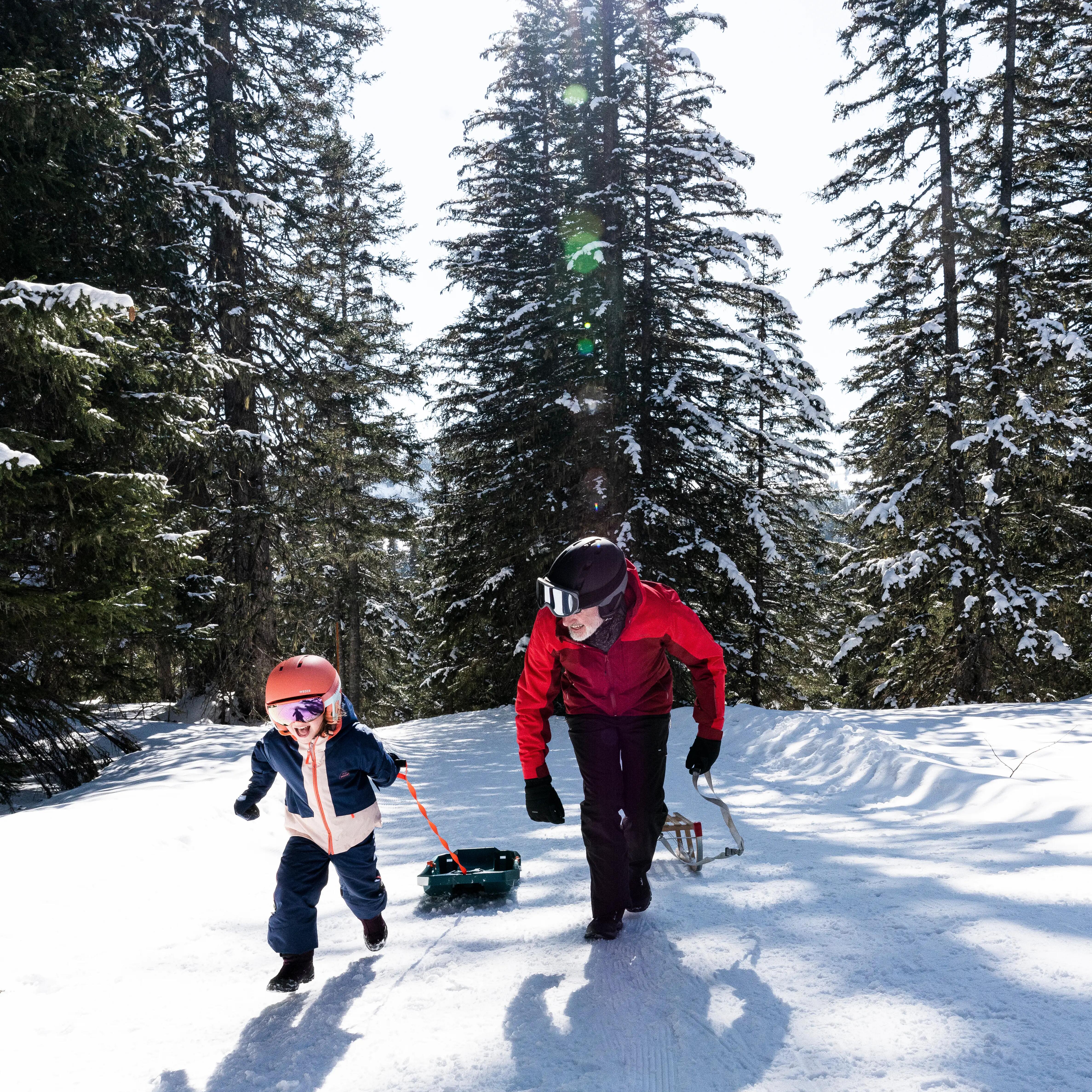 KIDS’ TRAY SLEDGE - TRILUGIK BLUE