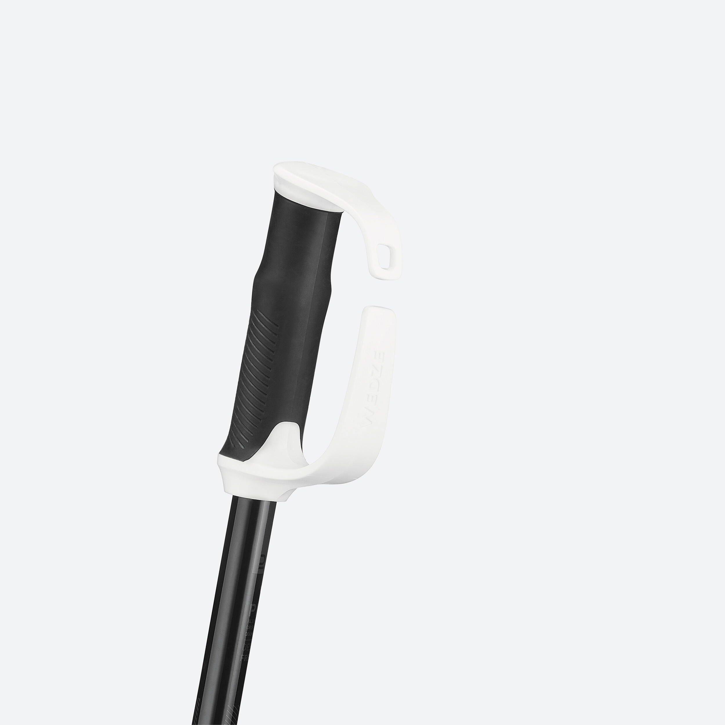 ALPINE SKI POLES - BOOST 100 SAFETY - BLACK