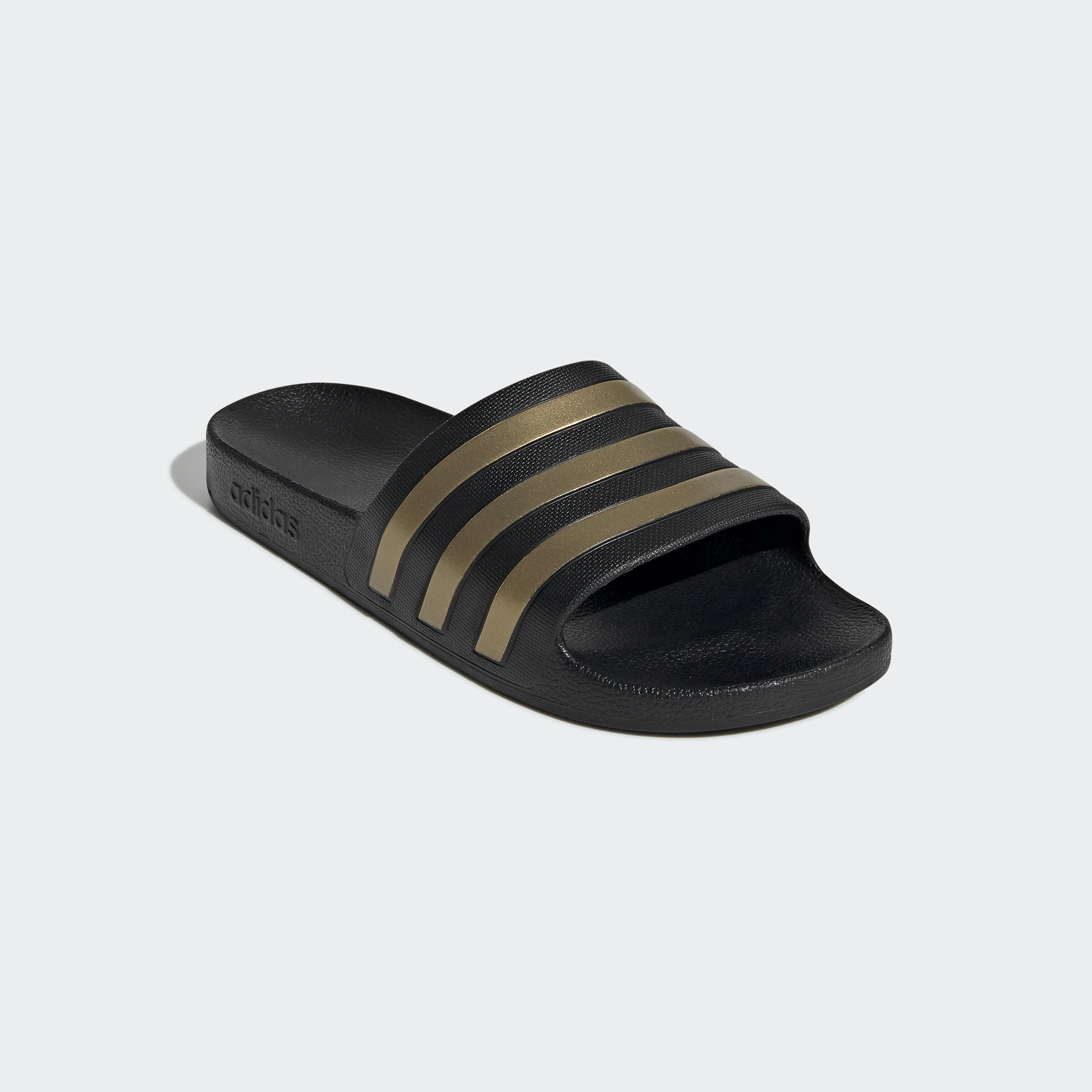 Sandal flip-flops ADILETTE AQUA black gold
