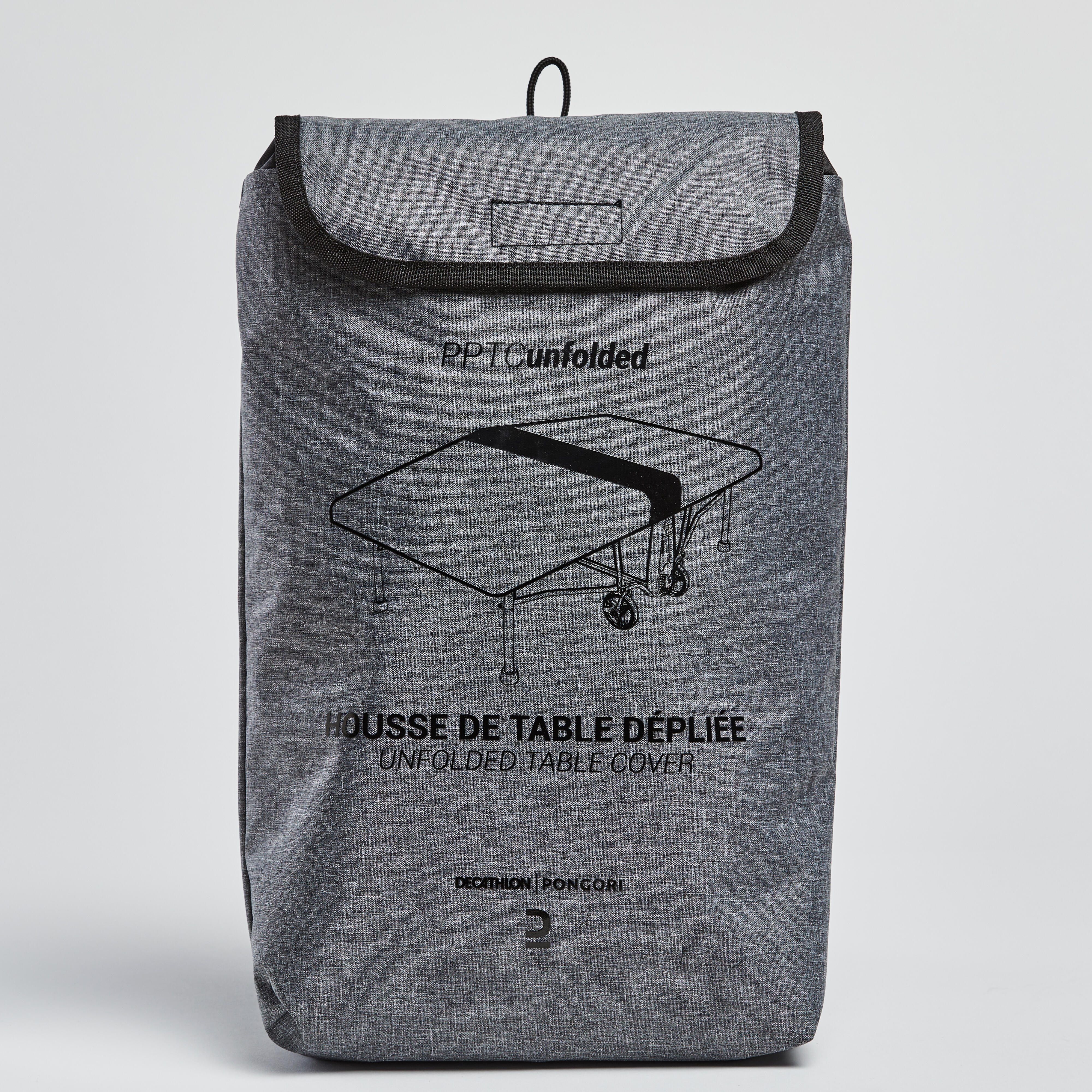 Table Tennis Table Protective Cover for Unfolded Table