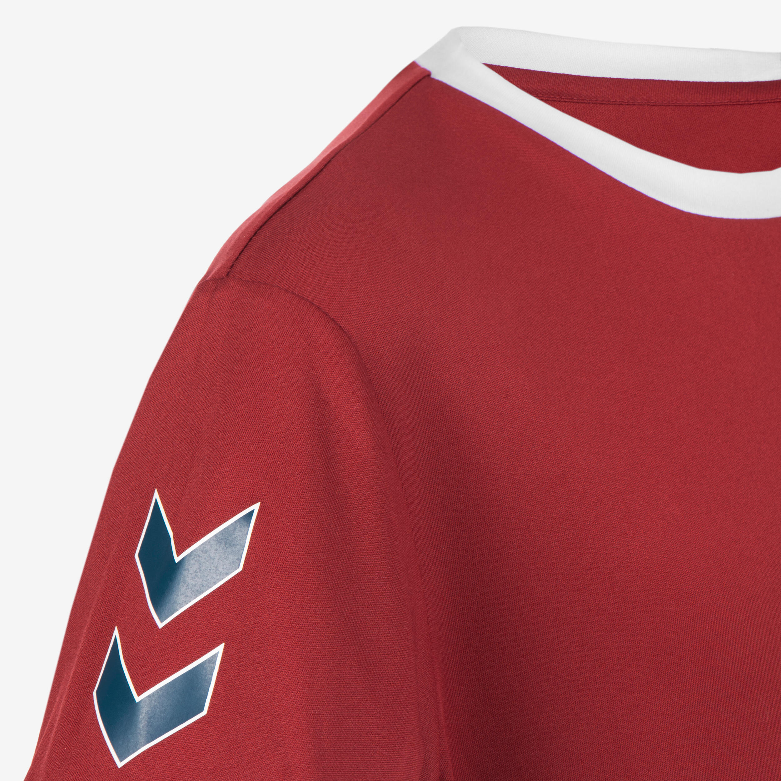 Kids' Handball T-Shirt Hummel - Orange/Grey