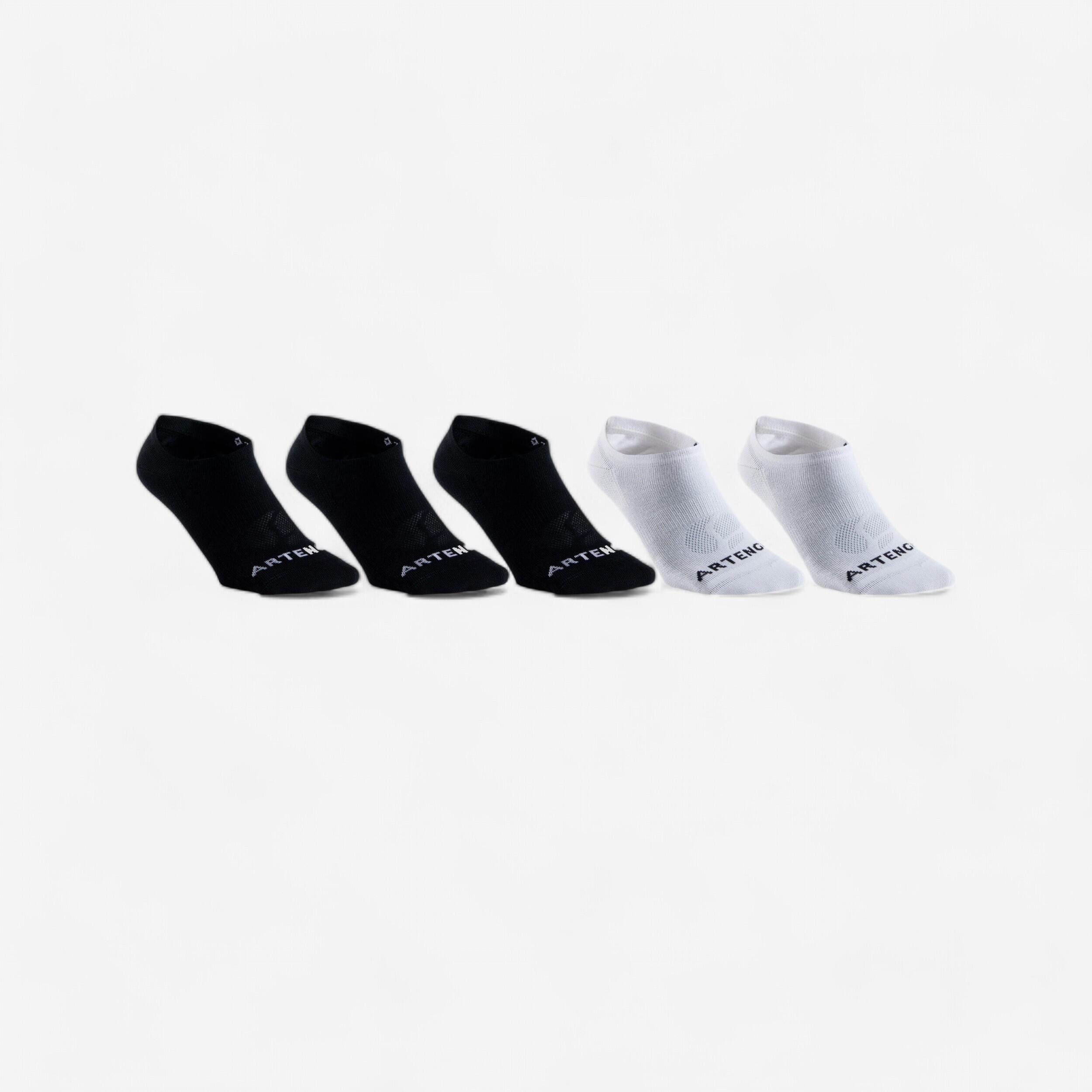 Low Sports Socks RS 160 5-Pack - Black/White