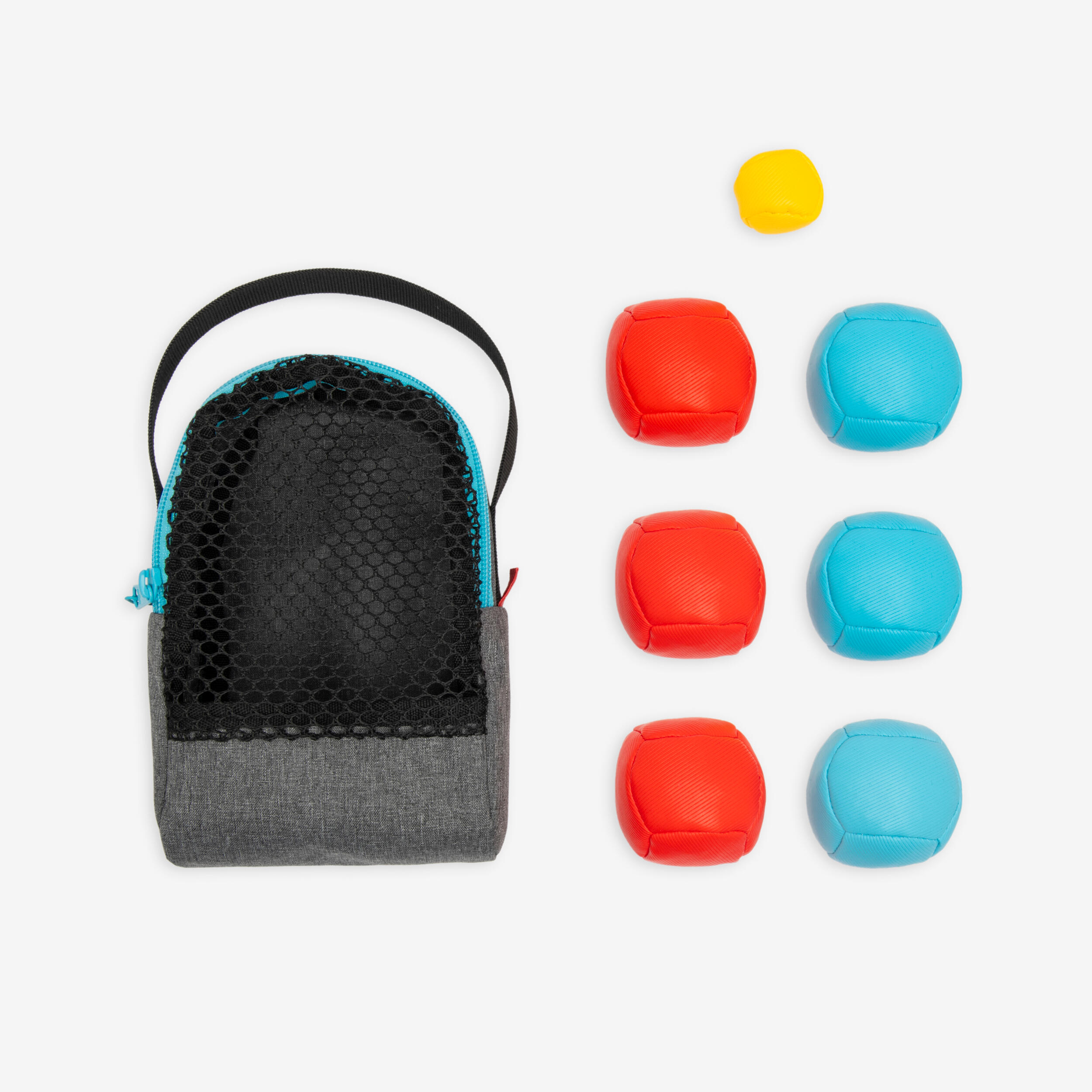 Set of 6 pétanque balls ENTER 500 SOFT Indoor Outoor