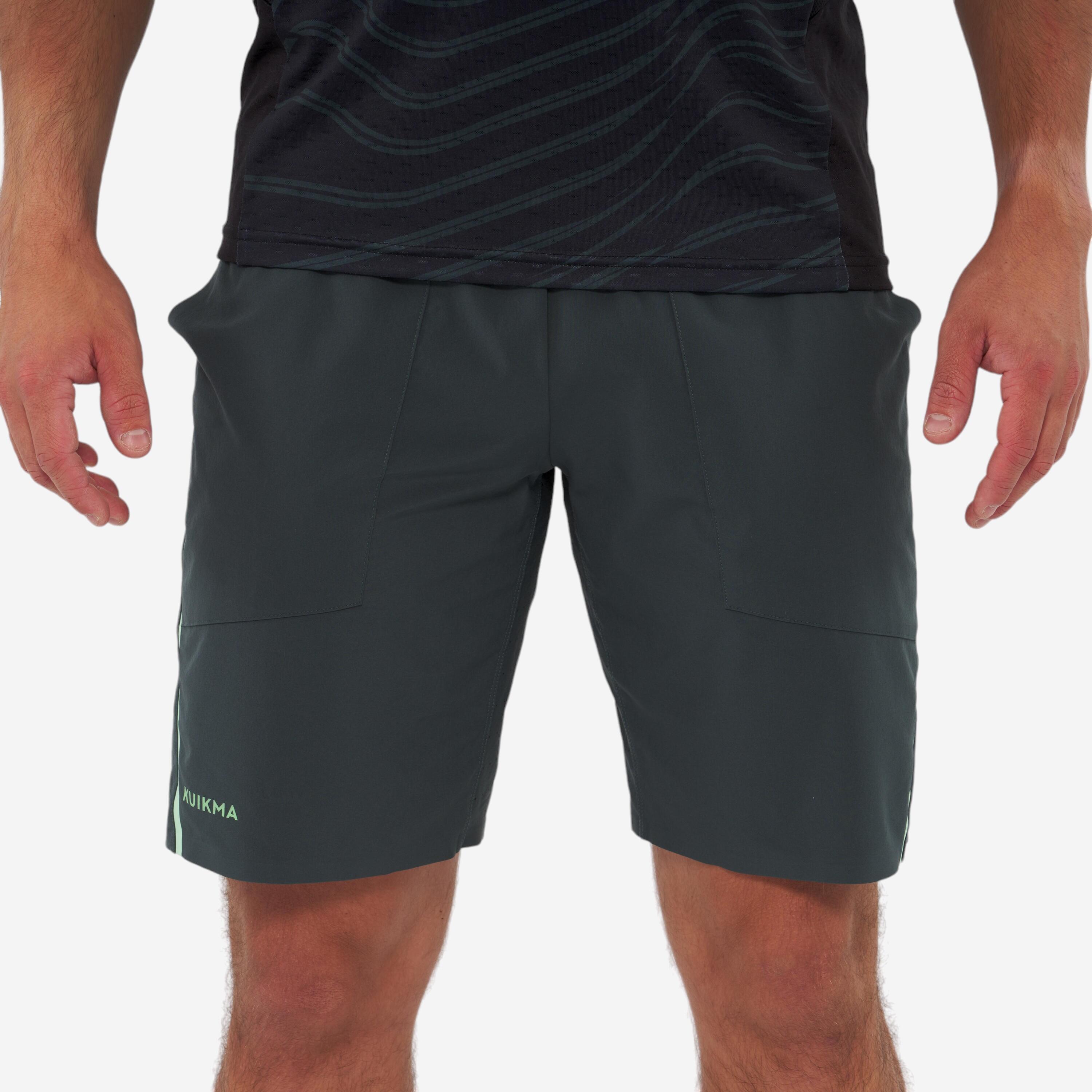 Men's Padel Breathable Shorts Dry+ - Green