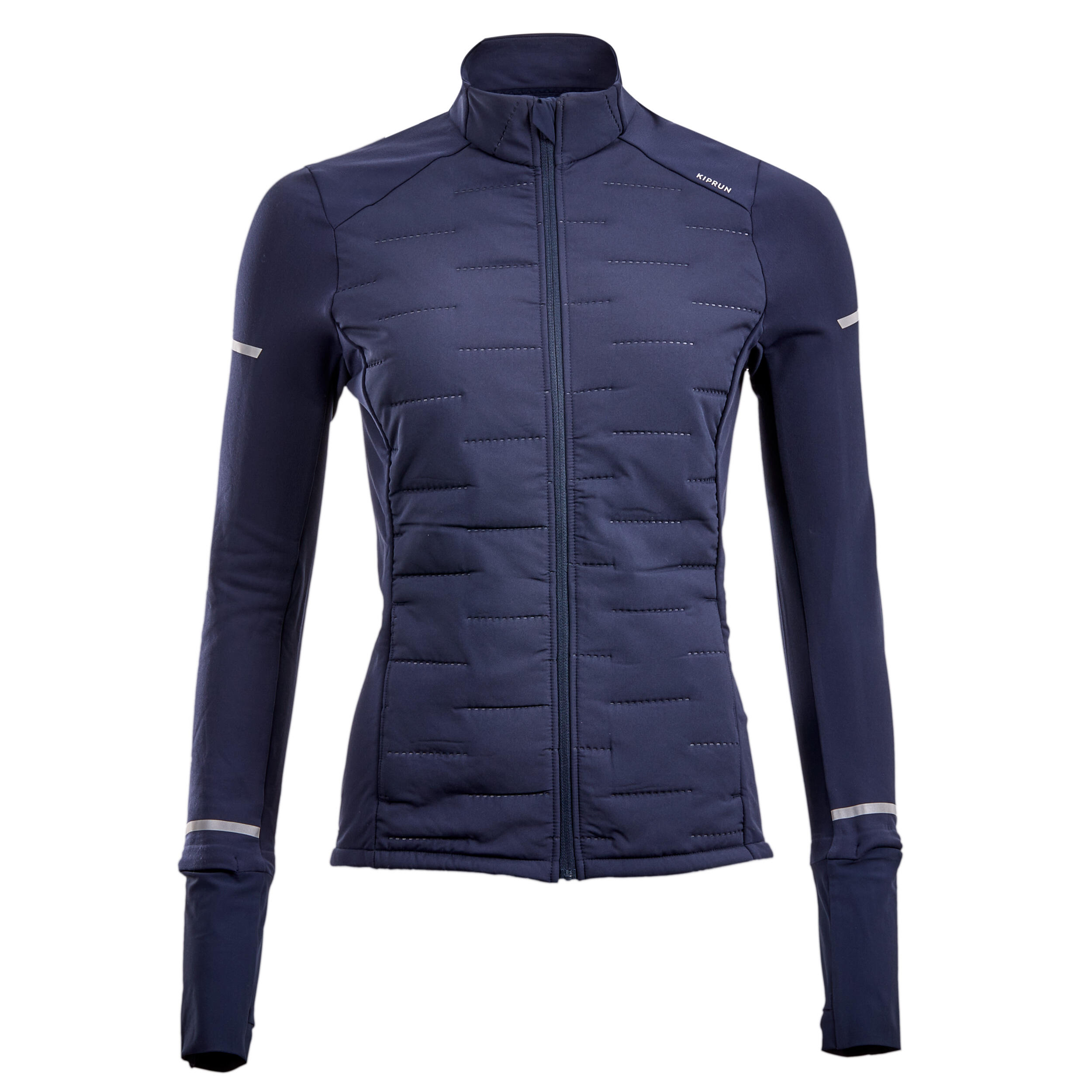 WOMEN'S KIPRUN WARM JACKET - BLUE