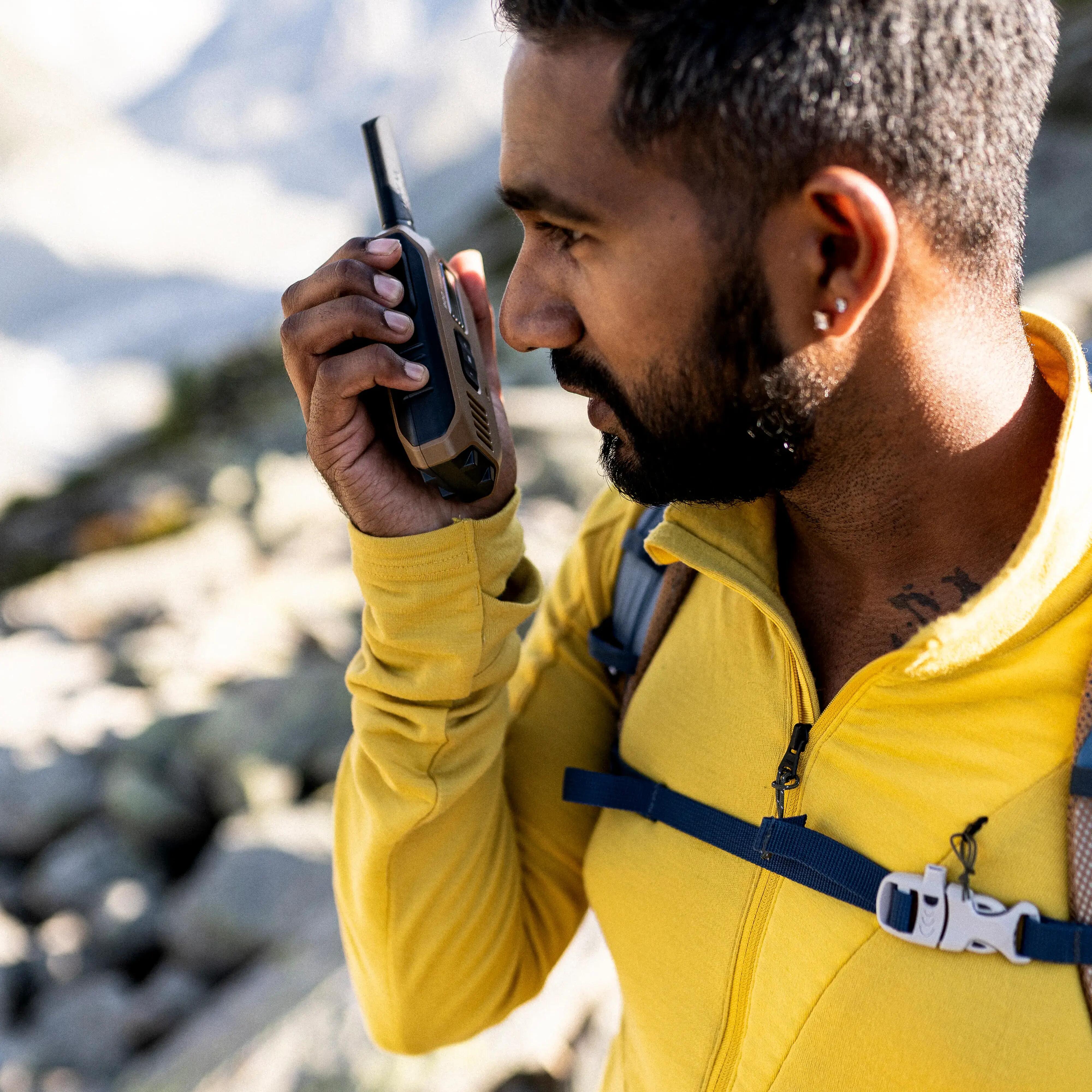 Set of 2 USB Rechargeable Walkie-Talkies - 10 km - WT900 WP